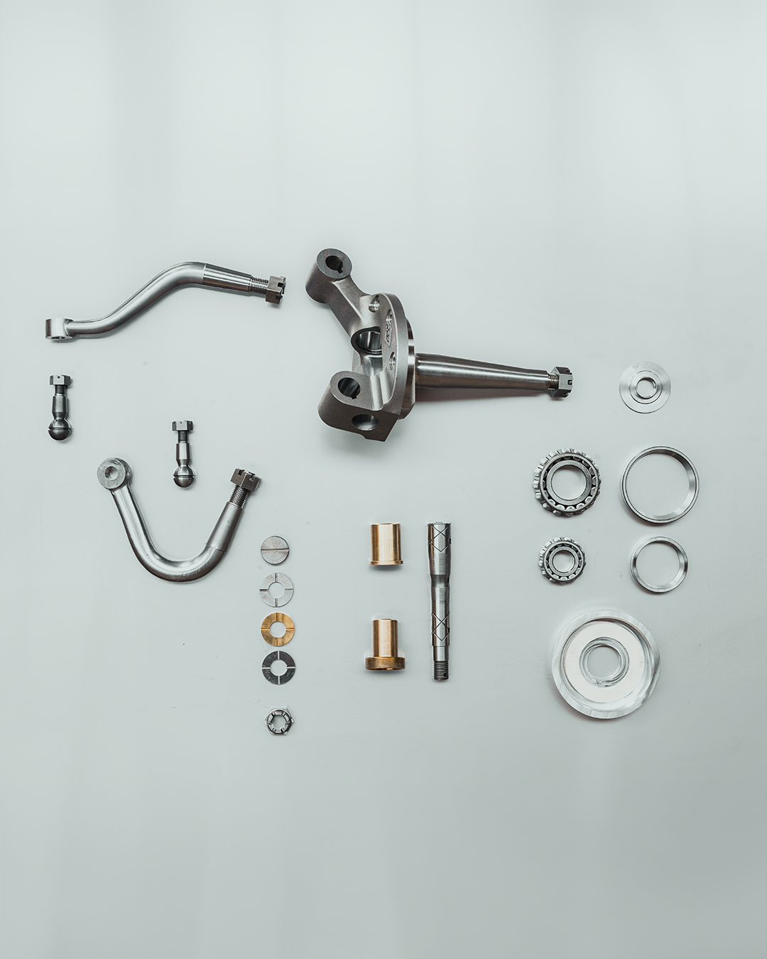 Pre-war W.O. Bentley stub axle assemblies - manufactured in-house and ready to ship.
Produced from high-quality forgings, the stub axles are fully machined and finished to replicate original appearance. Available pre-built or as separate components, allowing you to refurbish original assemblies, these parts are in stock awaiting dispatch. These parts fit all models, from 3 Litre to 8 Litre cars.
We produce a wide range of components and hold stock to support historic cars in active use.
If you require parts or specialist manufacture for your Cricklewood-built Bentley, contact us today, via the link in our bio.
#Kingsbury #KingsburyRacing #MachineShop