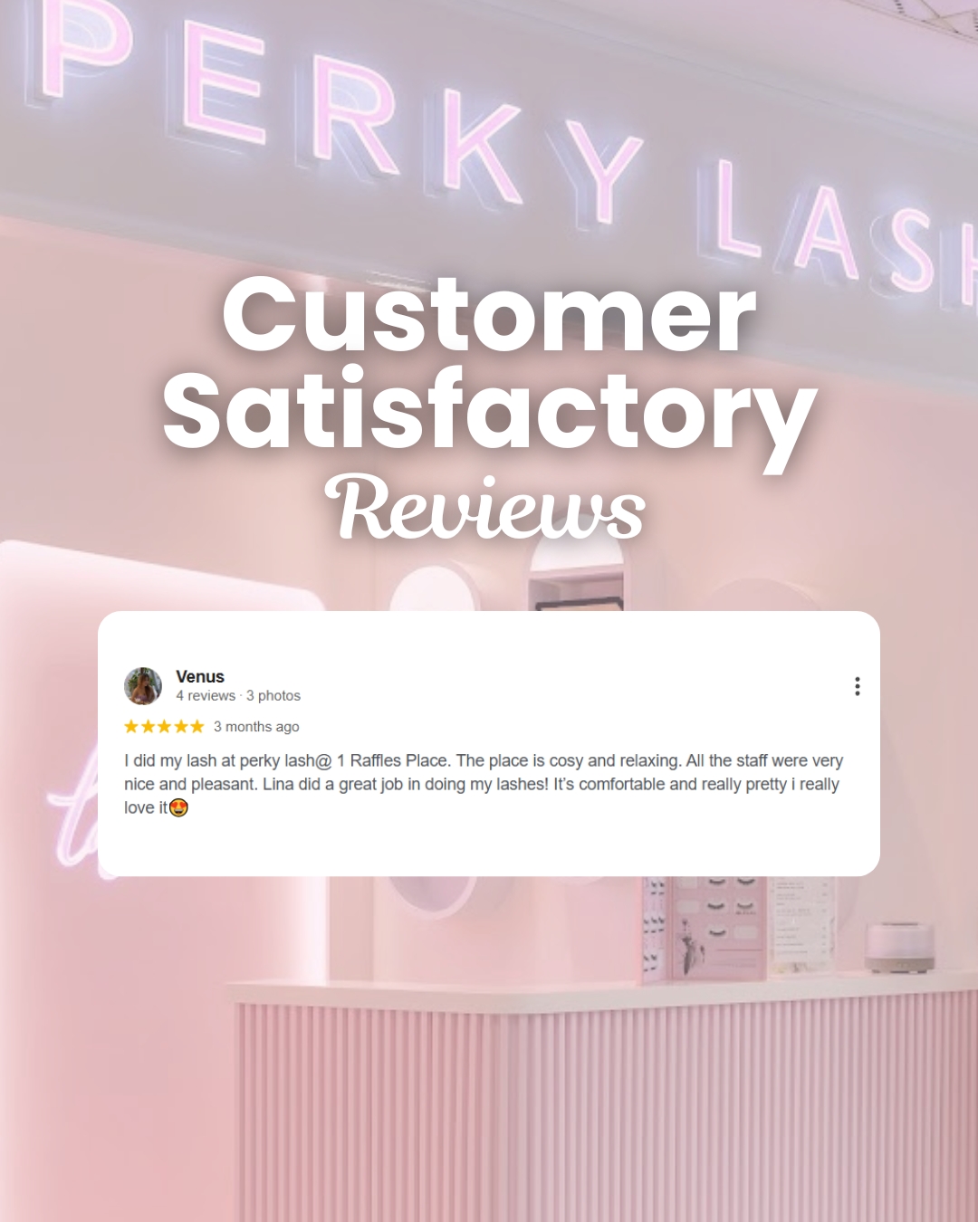 cozy space ✔️
nice staff ✔️
good results ✔️
This is your sign to book that lash appointment with us! 😍✨
Book your appointment in the link in our bio 📩 or WhatsApp us at 8318 5222
#perkylash