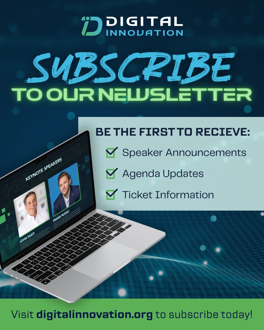 📩 Stay ahead of the curve! Be the first to know about Digital Innovation 2026 updates, speaker announcements, and exclusive event insights—straight to your inbox.
💡 Subscribe to our newsletter at the link in our bio now and make sure you don’t miss a single tech-packed moment!
-
📆 September 29 -30
📍 Cadence Bank Arena and Conference Center
-
#DigitalInnovation #DigitalInnovationMS #Innovate2026 #MyTupelo #NorthMississippi #TupeloMS #CyberSecurity #ArtificalIntelligence #TechSolutions #TechConference #FutureOfTech #TechInnovation #EventInsiderAccess #TechNewsFirst