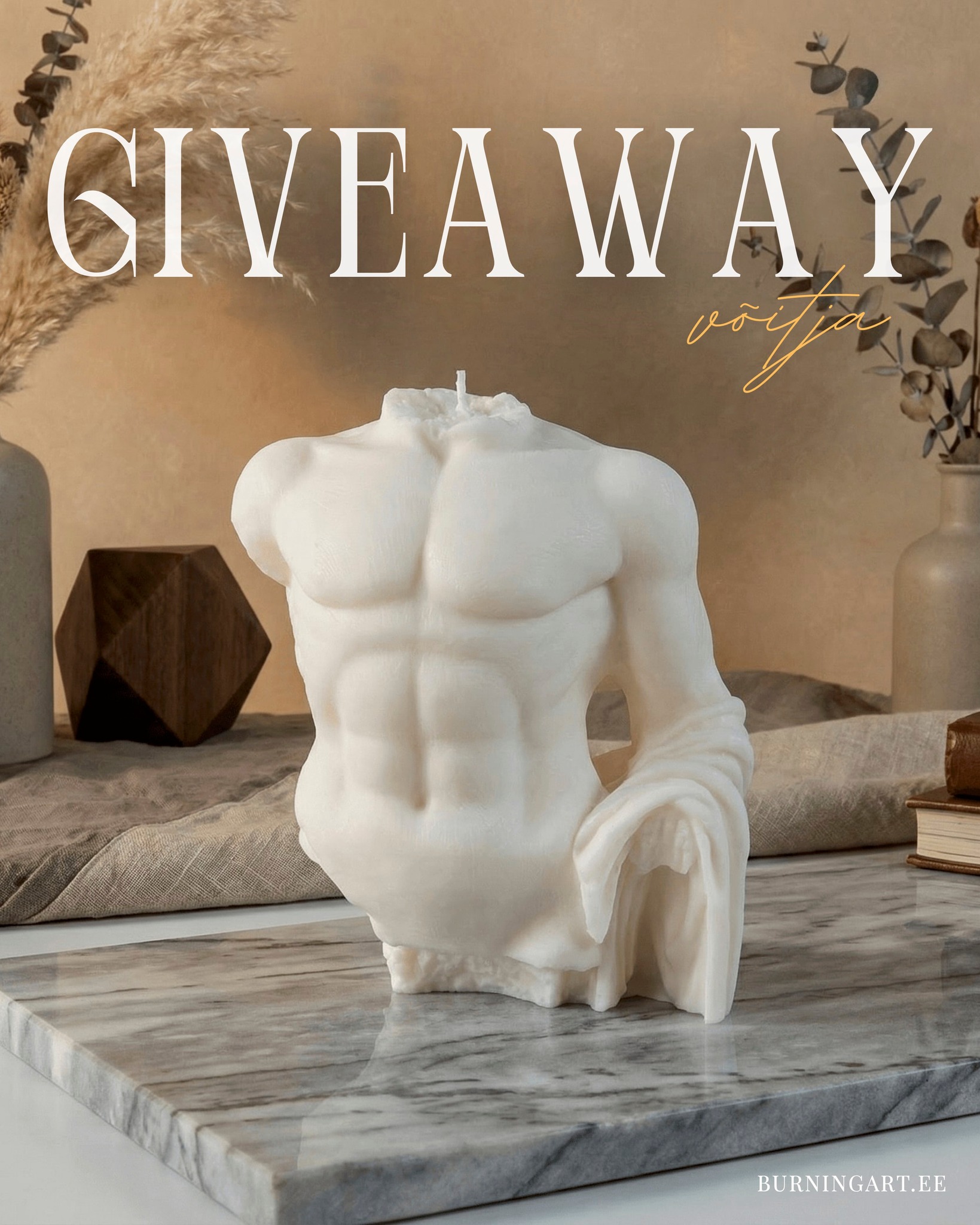 🎉 GIVEAWAY VÕITJA ON SELGUNUD! 🎉
Aitäh kõigile, kes meie käsitööküünla GIVEAWAY’s osalesid 💛
Ja nüüd… hetk, mida kõik ootasid!
🏆 Võitja on: @anna_nymmann 🎊
Palju õnne! 🎁 Me võtame Sinuga peatselt ühendust, et auhind sinuni jõuaks.
Neile, kes seekord ei võitnud - ärge muretsege. JÄRGMINE GIVEAWAY algab juba 15. aprillil! Lisaks, varsti on tulemas uusi üllatusi ja võimalusi. Hoidke meie tegemistel silm peal 👀
✨ burningart.ee
-
🎉 GIVEAWAY WINNER ANNOUNCED! 🎉
Thank you to everyone who participated in our handmade candle GIVEAWAY 💛
And now… the moment you’ve all been waiting for!
🏆 The winner is: @anna_nymmann 🎊
Congratulations! 🎁 We’ll be in touch with you shortly to arrange delivery of your prize.
To those who didn’t win this time - don’t worry. The NEXT GIVEAWAY starts on April 15! Plus, more surprises and opportunities are coming soon. Stay tuned 👀
✨ burningart.ee
#giveaway #winner #giveawaywinner #võitja #burningart