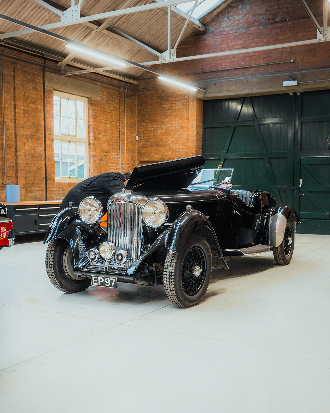 The 1937 Lagonda LG45 Rapide, which recently spent some time in our workshop, has returned from the @rallytheglobe Generations Rally with a fourth-place finish overall and a class win. The car performed exactly as intended.
Based on the edge of the Forest of Dean, the rally took in the driving roads of mid-Wales and the Bannau Brycheiniog National Park, while introducing historic motoring to a younger generation – a fitting route and purpose for cars designed to cover distance with pace and reliability.
If you’re planning to enter an event this season, we’re always open to discussing how we can support you and your car.
#Kingsbury #KingsburyRacing #GenerationsRally