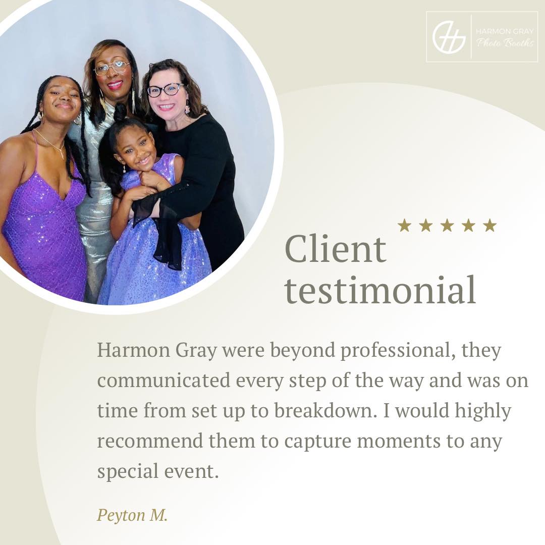 Thank you, Peyton!
#hgphotobooths #harmongrayentertainment #sweet15photobooth #sweet16photobooth #birthdayphotobooth