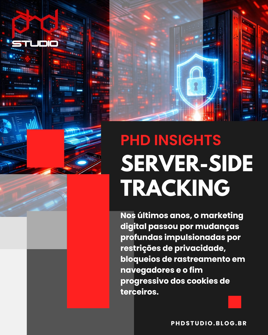 Server-Side Tracking: por que é a próxima revolução no marketing digital? 🚀 Privacidade, precisão e performance — tudo em uma nova infraestrutura de dados. Link in Bio
#MarketingDigital #ServerSideTracking #DataPrivacy #PerformanceMarketing #PHDStudio