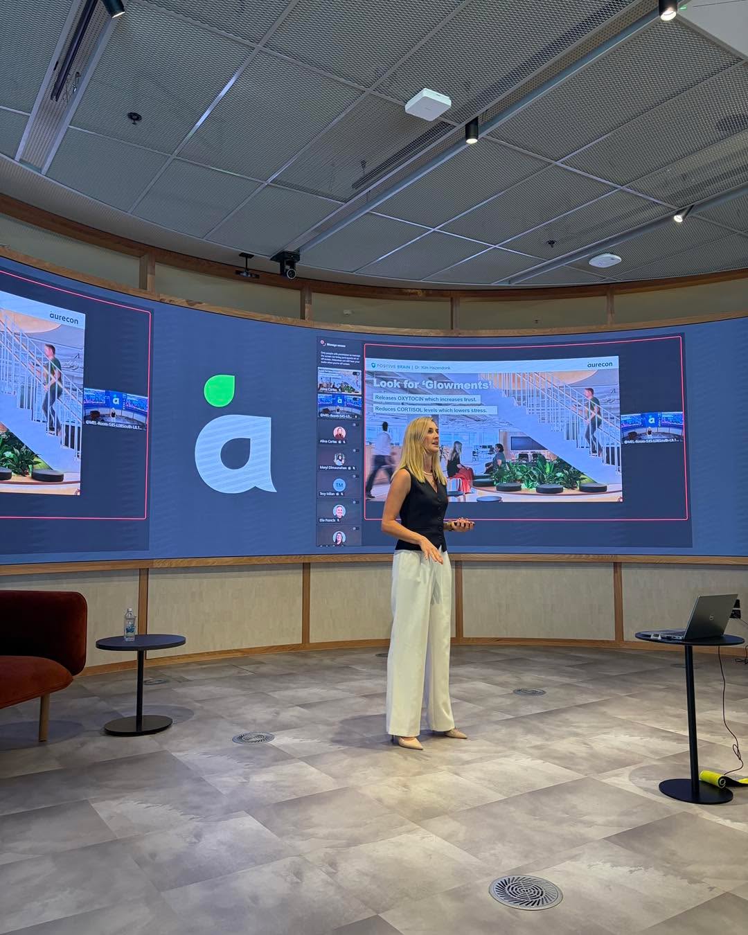 Connection and trust form the foundation of workplace optimism. When strong relationships and psychological safety are present, people feel valued empowered and confident about the future.
It was a pleasure to speak with the team at Aurecon as part of the 10-part Building an Optimistic Mind series.