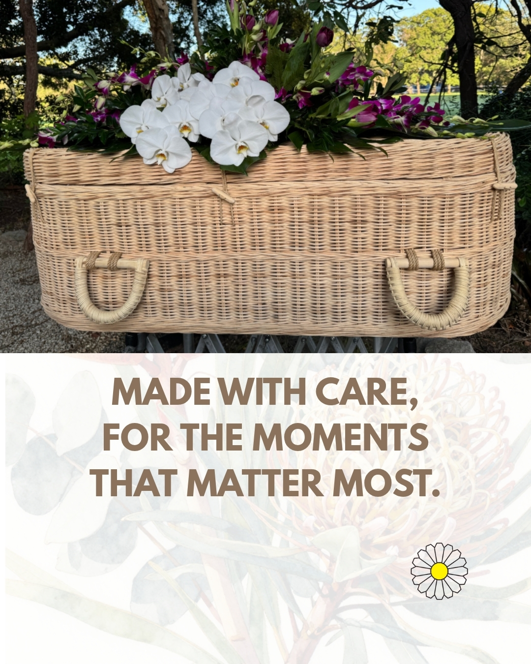 Some moments ask for something softer than words.
This Daisybox childrens casket was provided by the team at Heartfelt Funerals.
Grateful to @heartfeltfunerals for sharing this moment with us.
www.daisybox.io