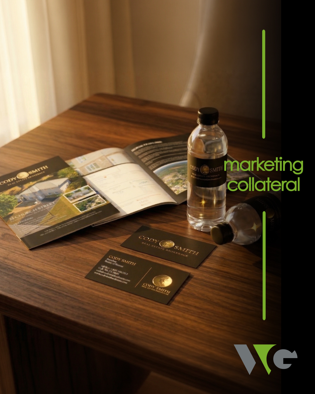 A peek at the new look for Cody Smith Real Estate Brokerage. We’re proud to be the team behind the logo and print.
Everything you need to make a statement.
#WillowGraphic #RealEstateMarketing #GoldStandard #BrandIdentity