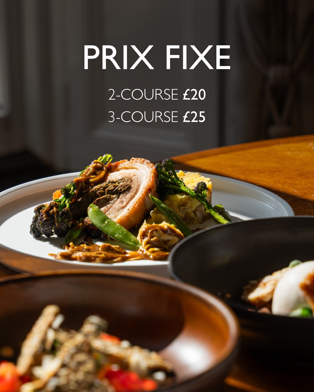 Savour the ever-evolving flavours of the seasons at The Manor Restaurant, where our menu transforms alongside the local harvest. 🌽
🍽️ 2-Course £20 | 3-Course £25
🗓️ Monday - Saturdays*
🌐 Book now via our website (Head to the link in our bio)