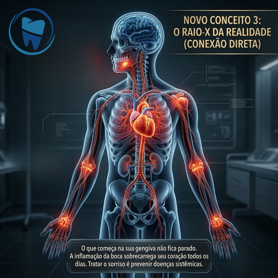 Muita gente ainda acredita que problemas na boca ficam apenas na boca.
Mas a ciência já mostra que a saúde bucal está diretamente conectada com o resto do corpo.
Inflamações na gengiva e infecções bucais podem liberar bactérias na corrente sanguínea, que acabam circulando pelo organismo e influenciando órgãos importantes como coração, articulações e pulmões.
Por isso, cuidar da saúde bucal não é apenas uma questão estética.
É uma forma de proteger a sua saúde como um todo.
Na Clínica de Odontologia Avançada Studio Oral Dra. Wellvytha, no bairro Santo Agostinho em Belo Horizonte, avaliamos cada paciente de forma completa, entendendo que o sorriso faz parte de um sistema muito maior: o seu organismo.
Cuidar da gengiva, dos dentes e da boca é também cuidar da sua qualidade de vida.
📍 Studio Oral Dra. Wellvytha
Santo Agostinho – Belo Horizonte
📲 Agendamentos pelo WhatsApp
31 99568-0983
Sua saúde começa pela boca.