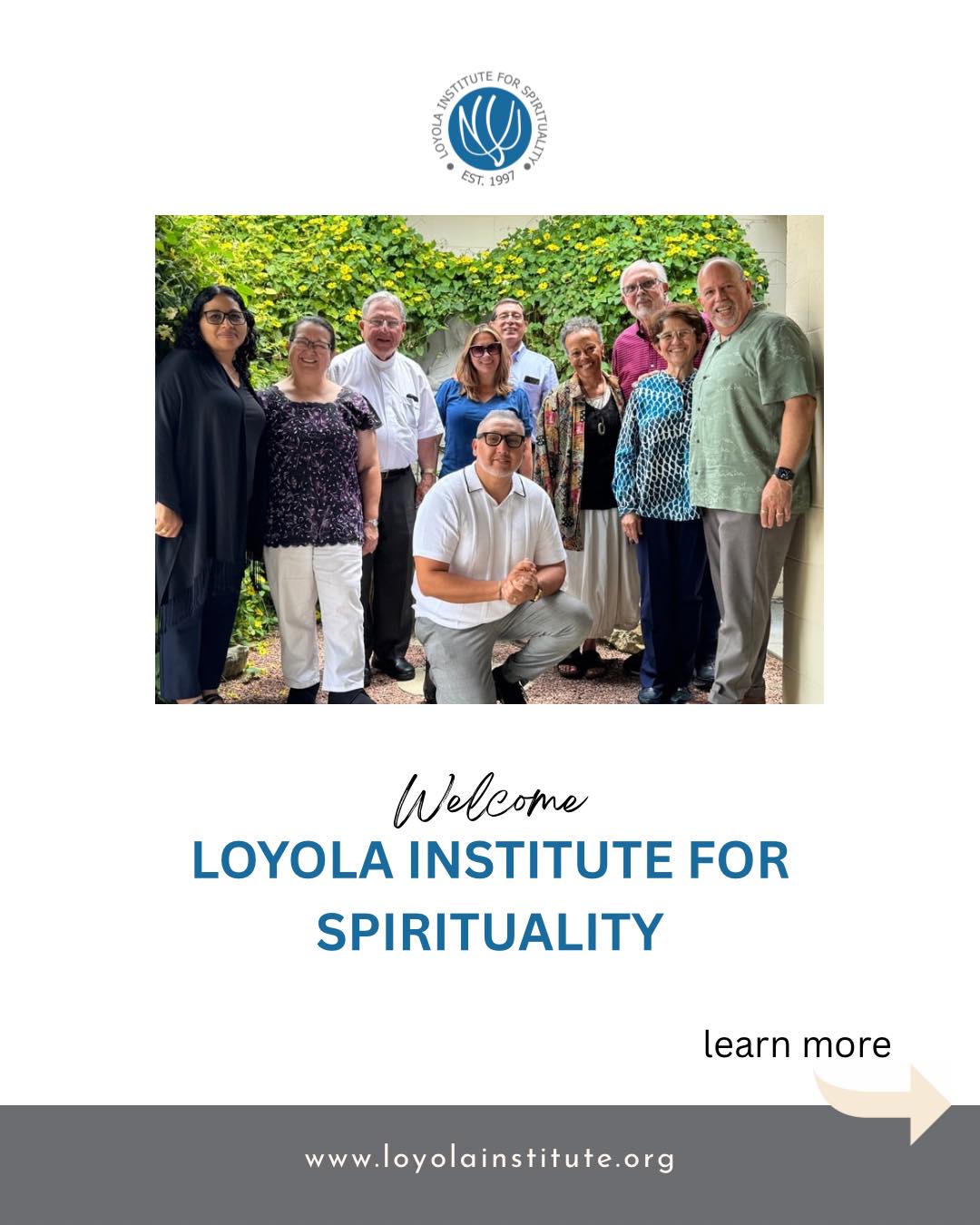Loyola Institute for Spirituality provides retreats, workshops, leadership formation, and days of reflection rooted in Ignatian spirituality. Programs are offered both online and in person, with options available in multiple languages to serve individuals, groups, and organizations.
To learn more or register for upcoming offerings, visit our website and explore available programs. Join us in developing a deeper awareness of self, faith, and service.
#LISOrange #loyolainstitute #Ignatianspirituality #stignatius #spiritualexercises #findingGodinallthings #spiritualgrowth #discernment #ignatianformation #formacionignaciana #spiritualfreedom #ignatian #ignatianretreat #heartsonfire #LISHOF #espiritualidadignaciana #ejerciciosespirituales"