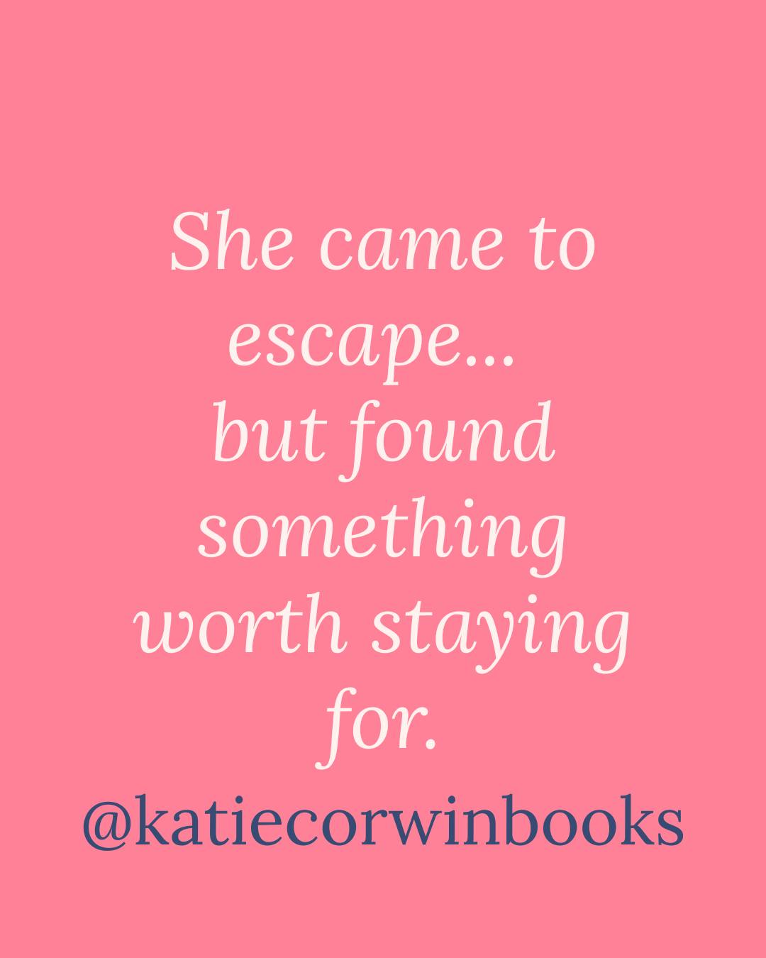 Sometimes the place you run to…
becomes the place that changes everything. 🤍
Would you ever start over somewhere completely new?
#bookstagram #books #reading #booklover #booksofinstagram #bookish #amreading #readmorebooks #Christianfiction #Christianbooks #Christianromance #cleanreads #faithreads #romancebooks #newbookalert #mustread #readersofinstagram #Christianauthor #bookcommunity #KatieCorwinBooks
