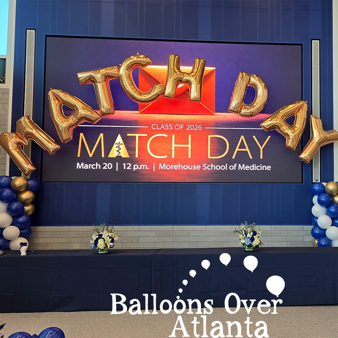 A milestone worth celebrating ❤️🎓
We were honored to help celebrate Match Day with Morehouse School of Medicine—a day full of anticipation, emotion, and incredible achievement.
Bold colors, clean installs, and a space that felt as powerful as the moment itself. The future of medicine is bright, and we loved being a small part of such a big day.
Congratulations to the next generation of physicians 👏
#BalloonsOverAtlanta #MorehouseSchoolOfMedicine #MatchDay #MedicalMatchDay #AtlantaEvents #CorporateEvents #EventDesign #BalloonDecor #GraduationSeason #AtlantaCelebrations 🎈