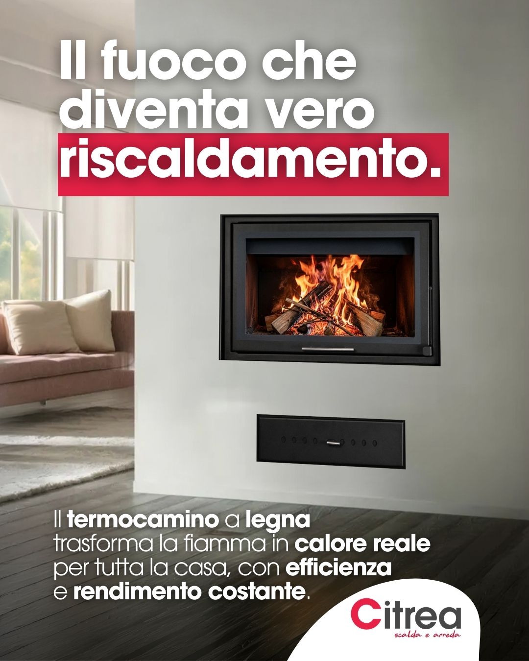🔥 Il fascino del fuoco incontra l’efficienza.
Il termocamino a legna trasforma la fiamma in calore reale per tutta la casa, con rendimento costante e naturale.
✅ Tradizione e funzionalità in un’unica soluzione.
👉 Richiedi ora il tuo sopralluogo online gratuito e scopriamo insieme quanto puoi risparmiare davvero.
📝 Compila il form sul nostro sito.
👀 Hai già visto le nostre offerte??
📲 Scoprile ora su www.citrea.it
#caldaie #calore #riscaldamento #pellet #risparmioenergetico