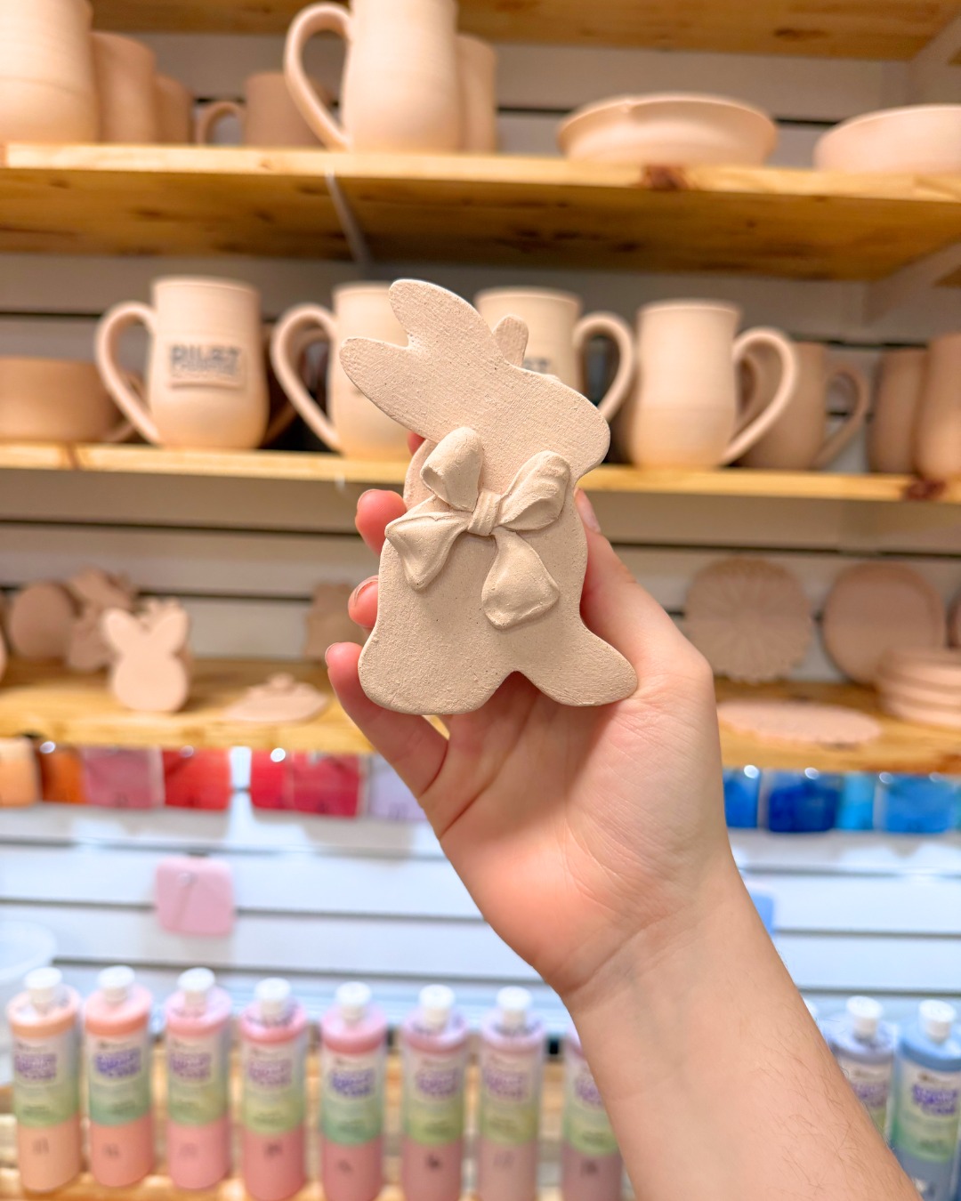 Spring has officially sprung at the studio! 🌸🐣 Come find Easter and nature-inspired pieces alongside our everyday favorites—perfect for getting into the season or creating something meaningful.
And just wait… our full Flower Frenzy Collection is coming soon. 👀
GLAZE-YOUR-OWN ANYTIME WE’RE OPEN!
🗓️ Wednesday: 12–5 PM
🗓️ Thursday–Saturday: 12–8 PM
📍 126 W. Main Street, Pilot Mountain, NC
No appointment needed—just walk in and get creative. 🎨
All pieces are kiln-fired, making them microwave, dishwasher, and food safe!
#PilotMountainNC #PotteryPainting #FunActivities #SupportLocalNC