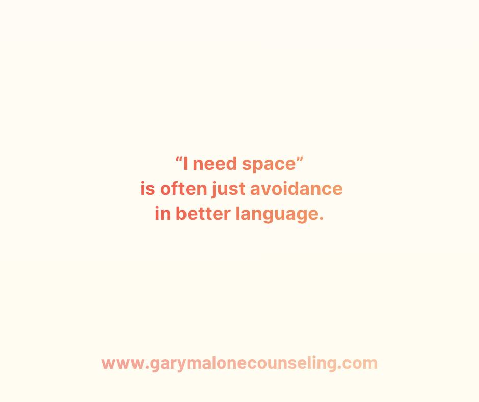“I need space” isn’t always wrong.
But a lot of the time… it’s not space it’s avoidance.
Space can be healthy when it leads back to connection.
Avoidance creates distance and calls it maturity.
If there’s no return, no conversation, no clarity…
it’s not space. It’s withdrawal.
And withdrawal quietly erodes trust.