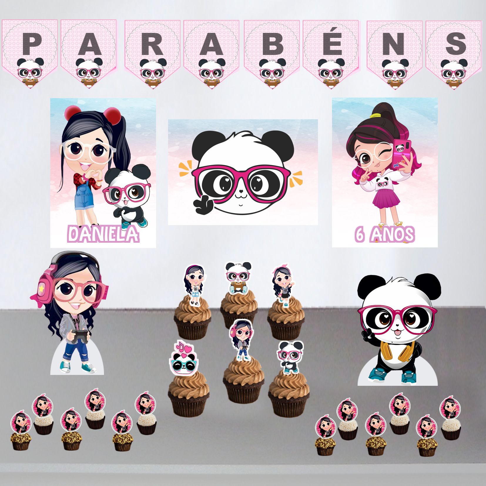 🎀✨ Mini Kit Festa Luluca ✨🎀
Se a tua pequena é fã da Luluca, este kit vai transformar a festa num verdadeiro sonho! 💖📱
Uma decoração super fofa, moderna e cheia de estilo, inspirada no universo digital da Luluca e no seu panda icónico 🐼💕
🎉 Perfeito para criar uma mesa linda, personalizada e cheia de personalidade!
💗 Inclui:
✔️ Bandeirola “PARABÉNS”
✔️ 3 cartazes personalizados (nome + idade)
✔️ Topos para cupcakes
✔️ Apliques decorativos grandes
✔️ Toppers para doces
Tudo pensado para deixar a festa prática, bonita e inesquecível ✨
📸 Ideal para quem ama uma decoração delicada, com aquele toque influencer que as crianças adoram!
🖨️ Impressão em alta qualidade
🎨 Personalizável com nome e idade
📦 Envio para todo o país
💌 Encomendas por mensagem privada
Mais detalhes aqui https://www.kidsart.com.pt/product-page/mini-kit-festa-luluca-personalizado