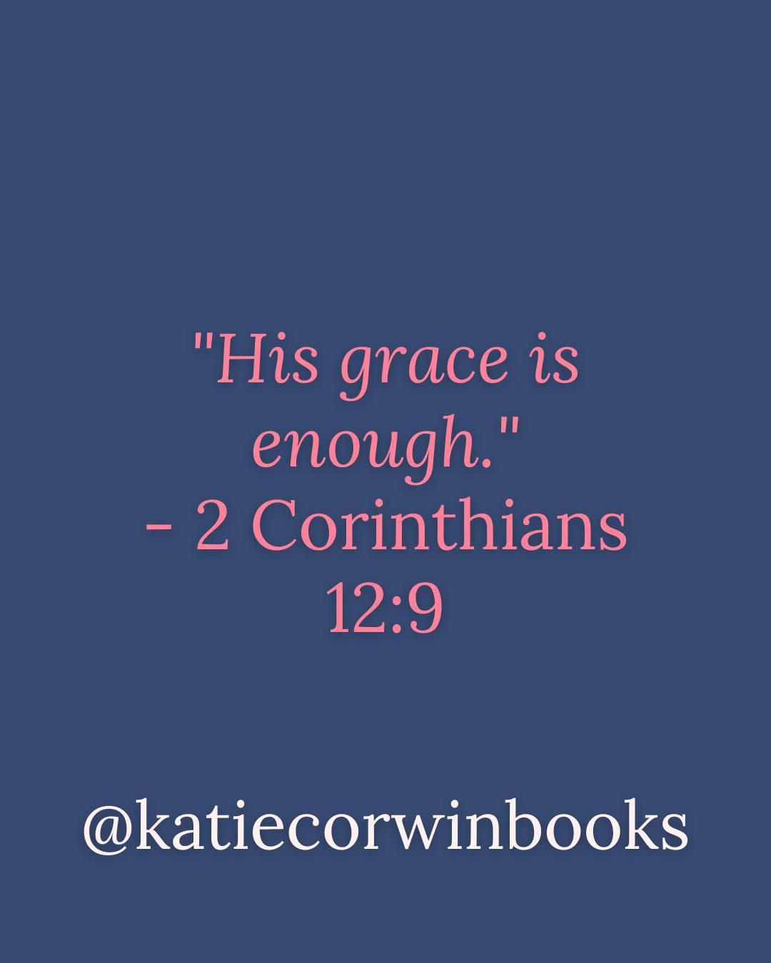 Even when you feel like you’re not. 🤍
You don’t have to carry more than you were meant to.
#bookstagram #books #reading #booklover #booksofinstagram #bookish #amreading #readmorebooks #Christianfiction #Christianbooks #Christianromance #cleanreads #faithreads #romancebooks #newbookalert #mustread #readersofinstagram #Christianauthor #bookcommunity #KatieCorwinBooks