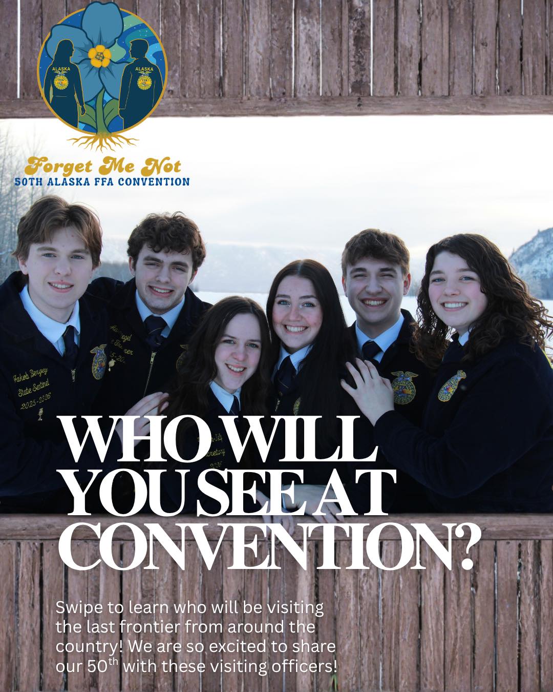 From across the country to the last frontier. We’re beyond excited to welcome these incredible leaders as we celebrate Alaska FFA‘s 50th state convention!
#ForgetMeNot
