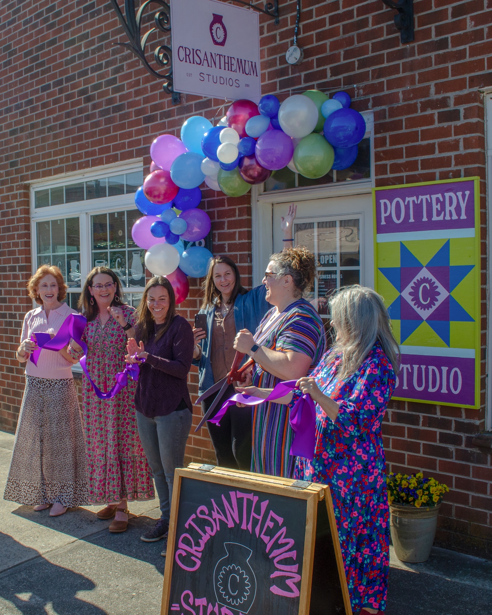 Today marks ONE YEAR since our grand opening… and we want to celebrate with you.💜
From paint samples on the walls and cabinets going in, to a space now filled with laughter, creativity, and community every day—we are so incredibly grateful for each person who has been part of this journey.
To celebrate, we’re inviting you to join us on April 3rd for a full day of creativity, connection, and an exciting new addition!
✨ Walk-in glaze-your-own pottery
🍷 Light refreshments + drinks (we’re officially licensed for beer & wine!)
🎨 First Friday Glaze & Sip with Cris
🌸 Beginner Handbuilding Class with Jerica (our first clay class in awhile!)
Whether you’ve been with us since day one or it’s your first visit, we’d love to celebrate with you. Come raise a glass, get a little messy, and help us toast to one amazing year… and everything still to come. 🥂
📍 126 W Main St, Pilot Mountain, NC
🗓️ April 3rd ⏰ 12–8 PM
Join us for a workshop in the evening, or stop by anytime during the day to shop, glaze, and celebrate with us.🫶
Register at crisanthemumstudios.com/eventcalendar
#SupportLocalNC #PilotMountainNC #PaintAndSip #OneYearAnniversary