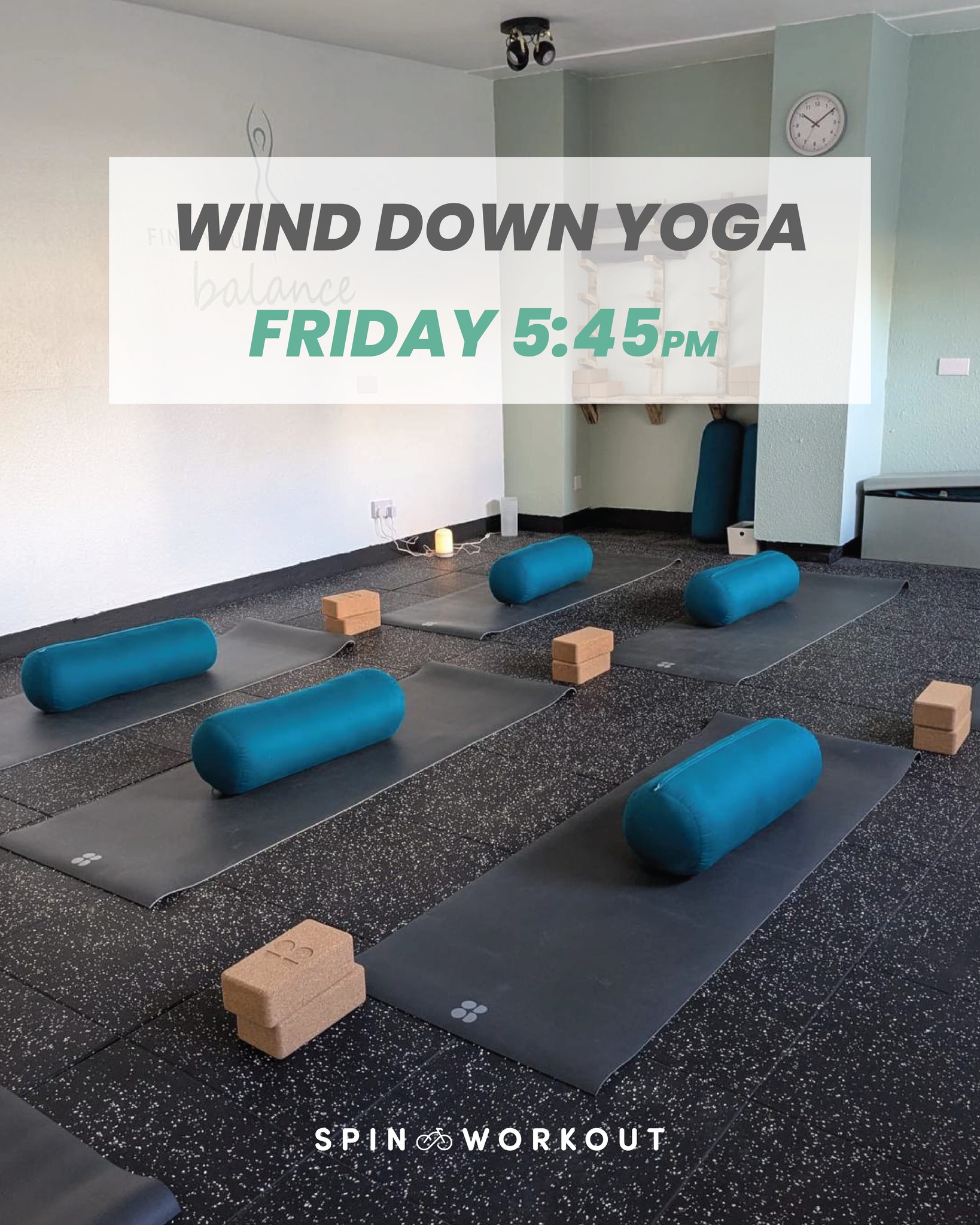 Wind Down Yoga
Shake off the busy week and ease into your weekend.
This steady, soothing practice blends breathwork, slow restorative yoga, and deep relaxation to calm the body and quiet the mind. Expect gentle movement, supportive props, and space to truly unwind.
Whether you're brand new to yoga, a seasoned yogi, or working with injuries — this class is designed to meet you where you are. 🤍
Come as you are. Leave feeling grounded, rested, and ready for the weekend.
🗓 Friday
⏰ 5:45pm
📍 The Studio at Spin & Workout - Entrance off Lampmead Road
Spaces are limited — book your mat now.
#SpinAndWorkout #WindDownYoga #RestorativeYoga #MonthlyReset #FridayFlow