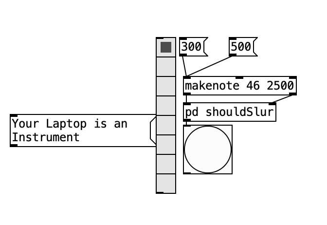 🔊Your Laptop is an Instrument 💻
Learn Pure Data from scratch. We'll cover the basics of this powerful open-source tool for creating interactive music and sound. Perfect for beginners ready to explore building synthesizers, live coding, and digital composition.
In the workshop we will start with some pre-built building blocks and patch them together to make our own sequencers and synthesisers. We will then think about how we could perform together.
Link in Bio!!
