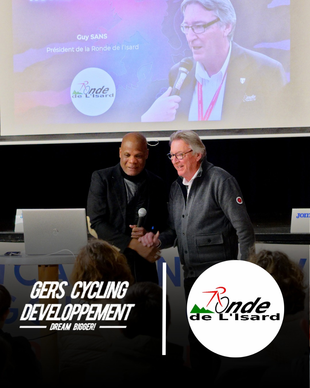 🤝 Une course UCI internationale… choisit de parrainer le Gers Cycling Developpement
La @rondeisard, c’est une référence du calendrier Espoirs (U23).
Une course à étapes créée en 1977, inscrite à l’UCI Europe Tour, qui traverse les Pyrénées et révèle chaque année les talents de demain.
Un terrain exigeant.
Un niveau international.
Un vrai révélateur.
👉 Aujourd’hui, cette course fait le choix de s’engager à nos côtés.
La Ronde de l’Isard devient parrain du Gers Cycling Développement 🤝
Un grand merci à Guy Sans pour sa confiance.
Ce partenariat, c’est plus qu’un symbole :
c’est une vision partagée.
👉 Former avec exigence.
👉 Structurer les parcours.
👉 Créer des passerelles concrètes vers le haut niveau.
Le projet avance.
Et ce genre de reconnaissance ne doit rien au hasard.
On est sur la bonne trajectoire. 🚀
@crealudiffusion @eleclercauch @sosparebrisepluslislejourdain @ozarm_custom @21street_gaming @jomasport @groupamaoc @sonia.reflectin STSI @chateausaintmartory GUIA @kcocafe @nvdp_bikefitting @tbrsportperformance MC3M @final__video SAS GEOFFRAY BISIAUX @teamnicemetropolecotedazur_