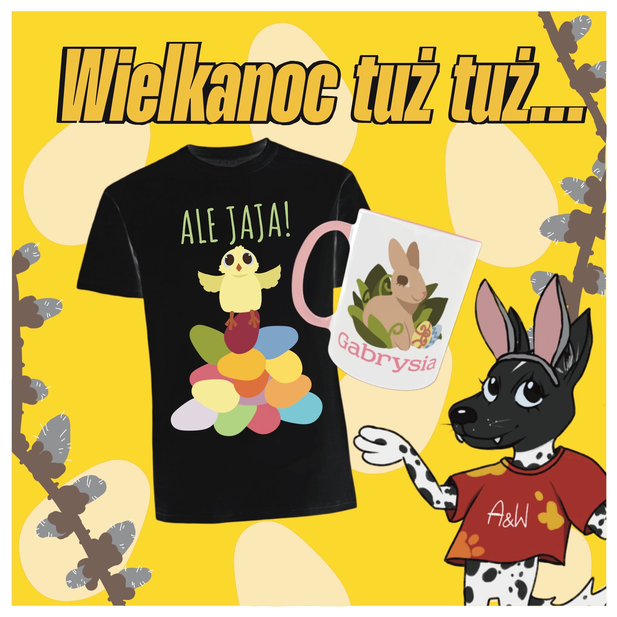 To już ostatnia szansa, aby zamówić prezent wielkanocny dla najbliższych 🐰
Błyskawiczne wykonanie tylko w AW Nadruki 💪