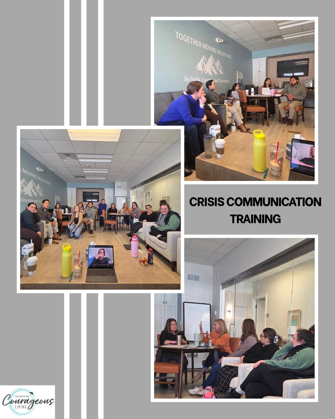 Caring for You, Every Step of the Way 💙
Caption:
During the month of April, our team at the Center for Courageous Living participates in crisis communication training — ensuring we are prepared to support individuals through life’s most difficult moments.
At the Center for Courageous Living, we deeply care about each and every one of our clients. Your safety, wellbeing, and trust mean everything to us. That’s why, each year around this time, our team intentionally comes together to review our crisis-related policies and procedures.
These trainings and conversations allow us to stay aligned, informed, and prepared — so we can respond with compassion, clarity, and the highest level of care when it matters most.
We believe that showing up for our clients means continually learning, growing, and strengthening the way we support you — especially during times of crisis.
If you or someone you love is going through a difficult time, please know you are not alone. We are here for you.
Support is here when you’re ready.
📍 Crystal Lake, IL
🌐 centerforcourage.com
📧 gia@centerforcourage.com
📞 815-707-4806
#CrisisAwarenessMonth #MentalHealthSupport #YouAreNotAlone #TheCenterForCourageousLiving #CrystalLakeIL #TherapySupport #MentalHealthMatters #CommunityCare