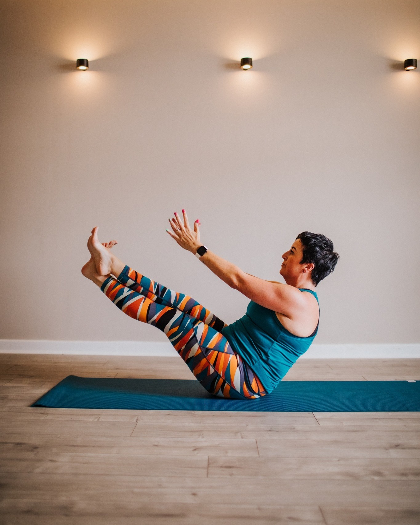 Day 27: Boomerang
Exercise 29 of 34
Always one to challenge. Itās a work in progress for me due to my shoulder ROM but I love breaking this one down!
Exercises like hip twist, roll over, open leg rocker and teaser all prep the strength necessary to execute a Boomerang!
Aims are to use the abs to initiate the roll back rather than throwing yourself back and maintain stability in the shoulders. Youāre looking for a āCā shape spine with the V-position with the torso and legs. Control is absolute keyā¦.no flicking, no flopping and absolutely no crashing down!
Looking at the apparatus - Back Rowing (round back) on the Cadi/Reformer & Teaser on the Cadi/Tower/wall unit are going to help you find the oomph to execute the full Boomerang. Previously mentioned exercises like arms pulling straps and chest expansion on either Reformer or Tower/Cadi are also going to help with range in the shoulders.
šš»
#marchmatness #marchmatness2026 #pilates #pilatesmat #controlology #returntolife