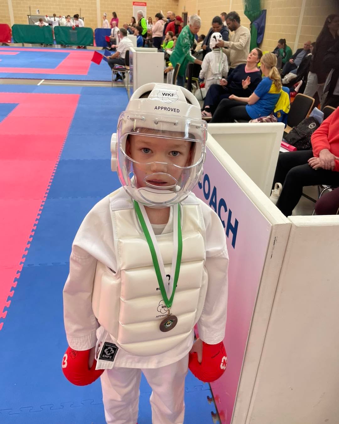 First for Matei today at the Irish Wado Open