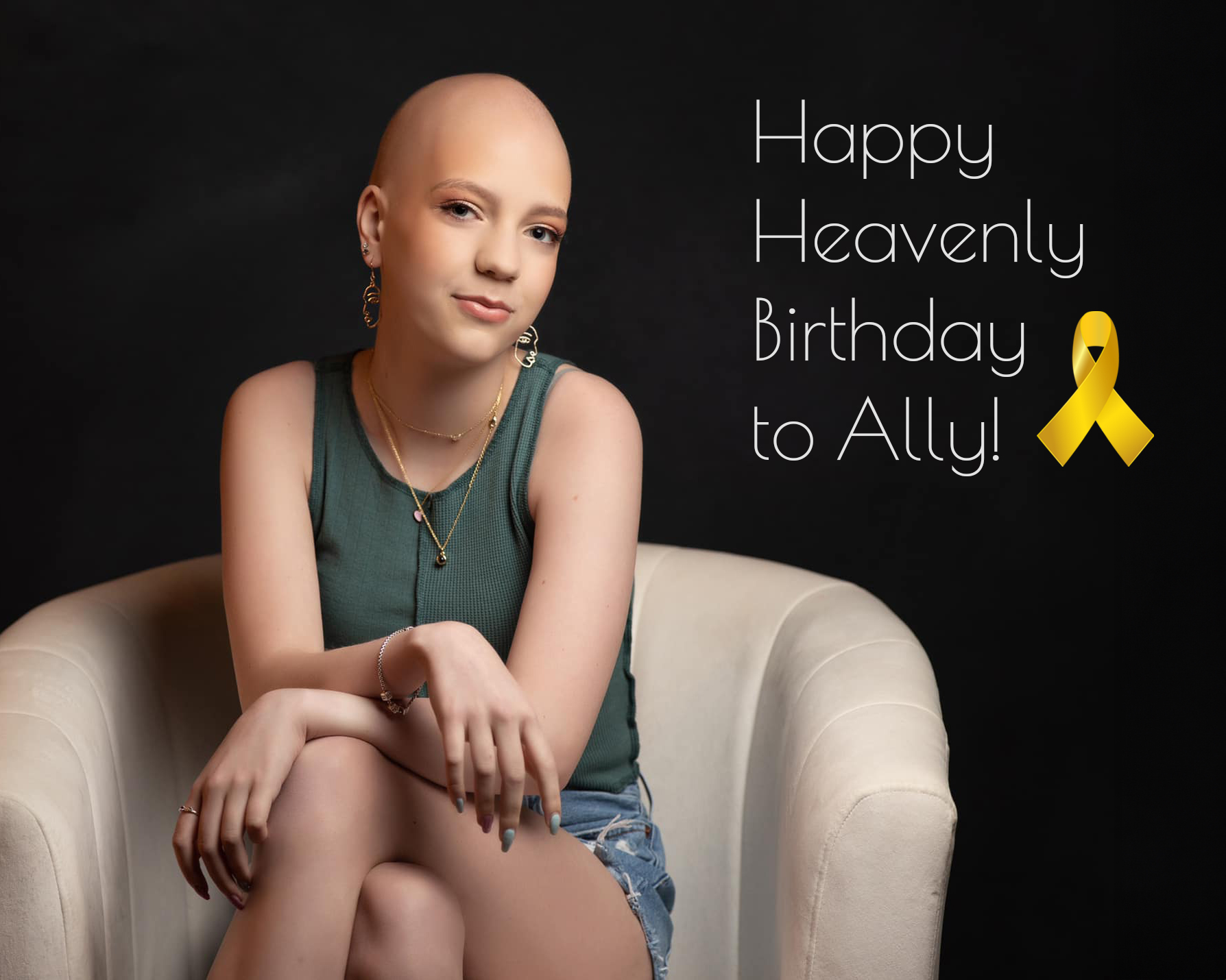 Happy Heavenly 19th Birthday to our friend Ally Anderson,
Her mom, Patty, writes,
"Ally, every single day is so painful without you and some days are even more painful; like today. Today is your birthday. You would be 19 years old. Instead you are forever 16. I wish so badly you were here so we could celebrate together - pedicures, coffee, shopping. I miss all of it with you, I miss all of you. We love you Ally and I hope the sky is celebrating you today! I will look for a sign. ILYML;BFF."
+++++++++++++++++++++++++
Please consider donating to the Ally Anderson Alveolar Rhabdomyosarcoma (ARMS) Research Fund at:
https://givebutter.com/AllyAndersonARMSResearchFund