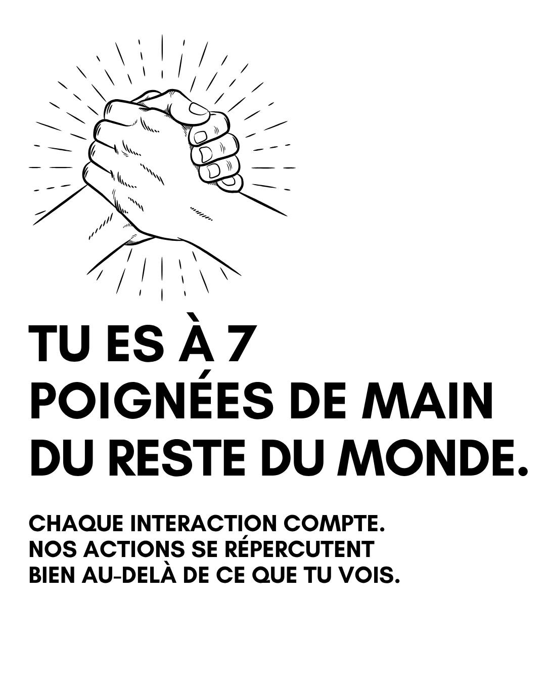 On dit quâon est Ă 7 poignĂ©es de main les uns des autresâŠ
Mais ce qui me touche vraiment, câest de me dire que, sans le voir, on se traverse tous un peu.
Une parole, un regard, une Ă©motion, une Ă©nergieâŠ
tout ce que l'on est, continue sa route ailleurs, chez quelquâun dâautre.
Pour prendre RDV avec moi : PLANITY
â
Visio ou cabinet Ă Rennes
â
Bilans de naturopathie avec programme personnalisé
â
Bilans nutrition et micro-nutrition
â
Coaching en développement personnel
â
Massages, drainages, réflexologie plantaire
#poigneedemain #7 #naturopathierennes #relationssaines #humanite