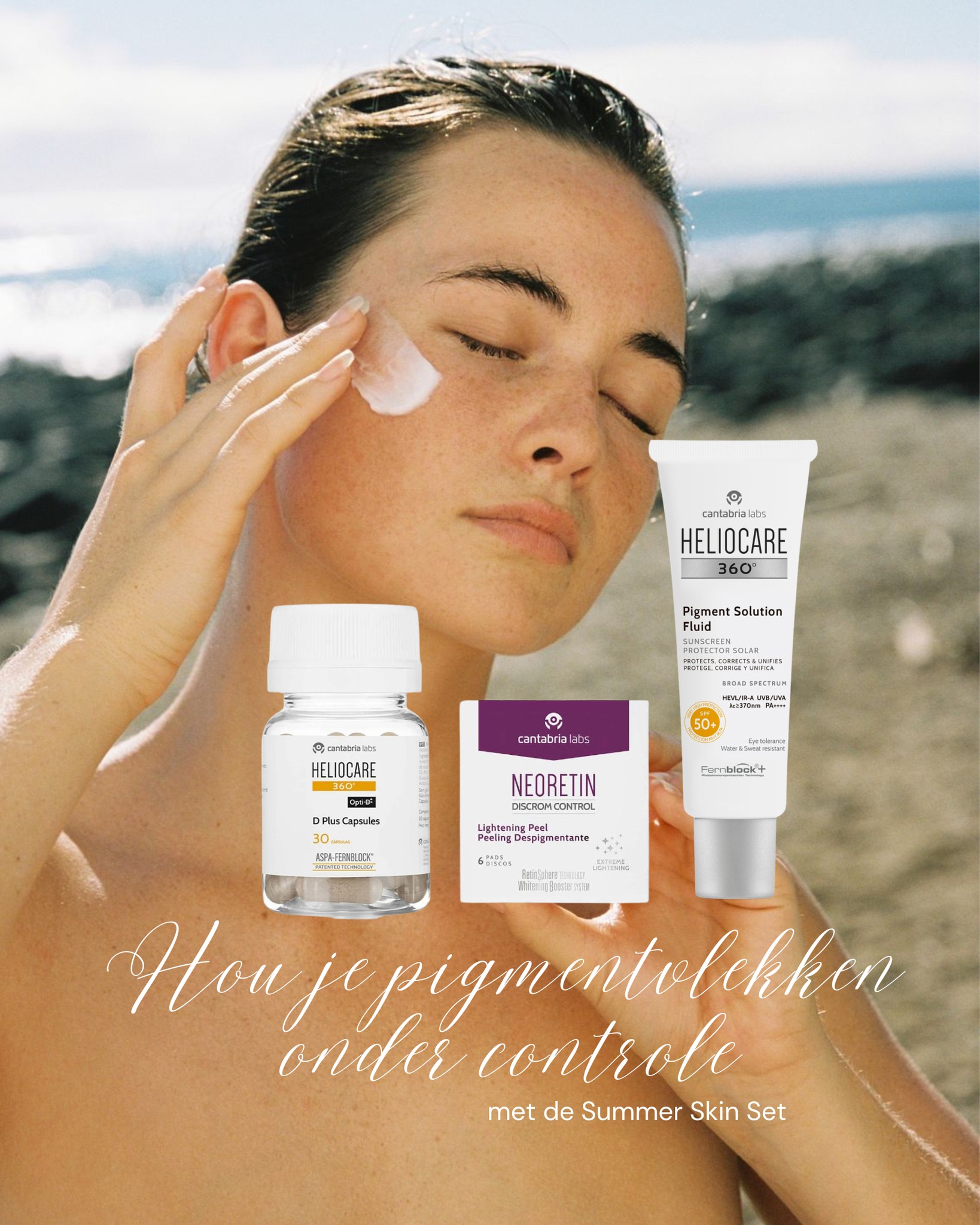Pigmentvlekken verdwijnen nooit volledig, ze komen elk jaar terug. Maar goed nieuws: je kan ze wél onder controle houden ✨
Kies er dus slim voor om in de winter actief te werken aan het verminderen van pigmentvlekken, en ze in de zomer goed te onderhouden ☀️
💡 Belangrijke tips:
• Zonnebescherming is key! UV-straling verergert pigmentvlekken. Gebruik dagelijks een breedspectrum SPF (minstens 30, liever 50), ook bij bewolkt weer. Extra bescherming? Denk aan een hoed of pet.
• Kies de juiste huidverzorging en bouw je routine rustig op.
• Vermijd irritatie: niet agressief scrubben, altijd eerst testen en werk met milde producten.
• Vergeet je lifestyle niet: eet antioxidanten (fruit & groenten), drink voldoende water en vermijd roken.
Heel eerlijk? Pigment vraagt geen quick fix, maar een doordachte aanpak. En daar help ik je graag bij 🤍
P.S. Op zoek naar de ideale zomer routine om je huid onder controle te houden? 🌿De Summer Skin Set van Heliocare is verkrijgbaar via www.purelle.be
Wil je graag persoonlijk advies? Stuur dan zeker even een berichtje. Ik help je graag verder.
Veel liefs,
Lien
Pur’elle Huidinstituut
☎️ 0494 58 65 50
📩 info@purelle.be
🌍 www.purelle.be