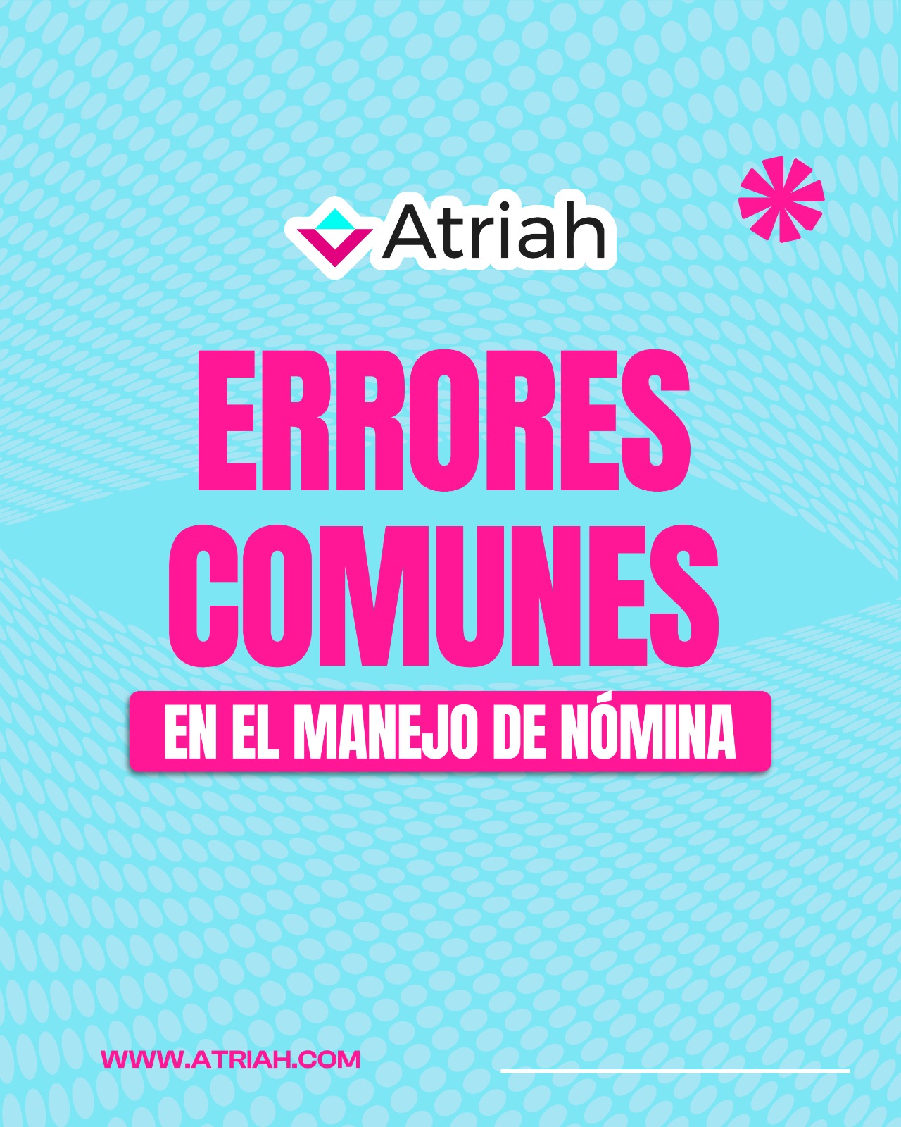 Los errores en nómina pueden afectar la confianza, la organización y el cumplimiento de tu empresa. ⚠️
Una gestión correcta evita atrasos, inconsistencias y problemas internos.
En Atriah te ayudamos a fortalecer tus procesos para una operación más clara y eficiente. 💼
📍 San Juan, Puerto Rico
🌐 atriah.com
📧 mrivera@atriah.com
#Atriah #Nomina #RecursosHumanos #RRHH #EmpresasPR #GestionEmpresarial
