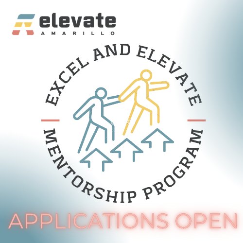 Applications Are Now Open for Elevate Amarillo’s Mentorship Program!
Ready to grow your career, expand your network, and learn from experienced professionals right here in Amarillo?
Our 2026 Mentorship Program is officially open for applications!
🔹 1 mentor paired with 2–3 mentees
🔹 6 guided sessions from May–September
🔹 Focus on goal-setting, leadership, networking, and professional development
🔹 Thoughtful matches based on career interests and goals
Whether you're looking to gain direction or give back through mentorship, this program is designed to help you grow in a meaningful, structured way.
Key Dates:
• Applications Open: March 15
• Deadline to Apply: May 1
• Kickoff: May 5
Who can apply?
Current Elevate Amarillo members. Not a member yet? Join today at elevateamarillo.org to get involved.
👉 Apply now or nominate a mentor and take the next step in your professional journey.