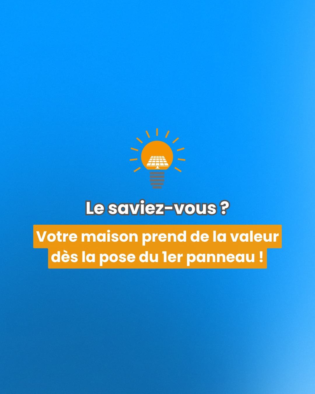 Votre toiture vaut de l'or. Ne la laissez pas dormir !
On pense souvent au solaire pour réduire ses factures mensuelles... mais on oublie l'énorme bonus à la fin ! 🎁
Comme expliqué dans ce post, installer des panneaux photovoltaïques, c'est augmenter mécaniquement la "Valeur Verte" de votre maison. En région PACA, les notaires constatent une plus-value allant jusqu'à +15% à la revente pour les maisons économes.
C'est mathématique :
1️⃣ Vous économisez chaque mois tant que vous vivez là.
2️⃣ Vous récupérez votre mise (et plus) le jour où vous vendez.
Quel autre investissement vous offre une telle double rentabilité ? 🤔
📲 Demandez votre étude gratuite via le lien en bio.
#ImmobilierPACA #ValeurVerte #PlusValueImmobiliere #InvestissementLocatif #DPE #RenovationEnergetique #Nice06 #Cannes #Antibes #AzurSystemeSolaire #Patrimoine
