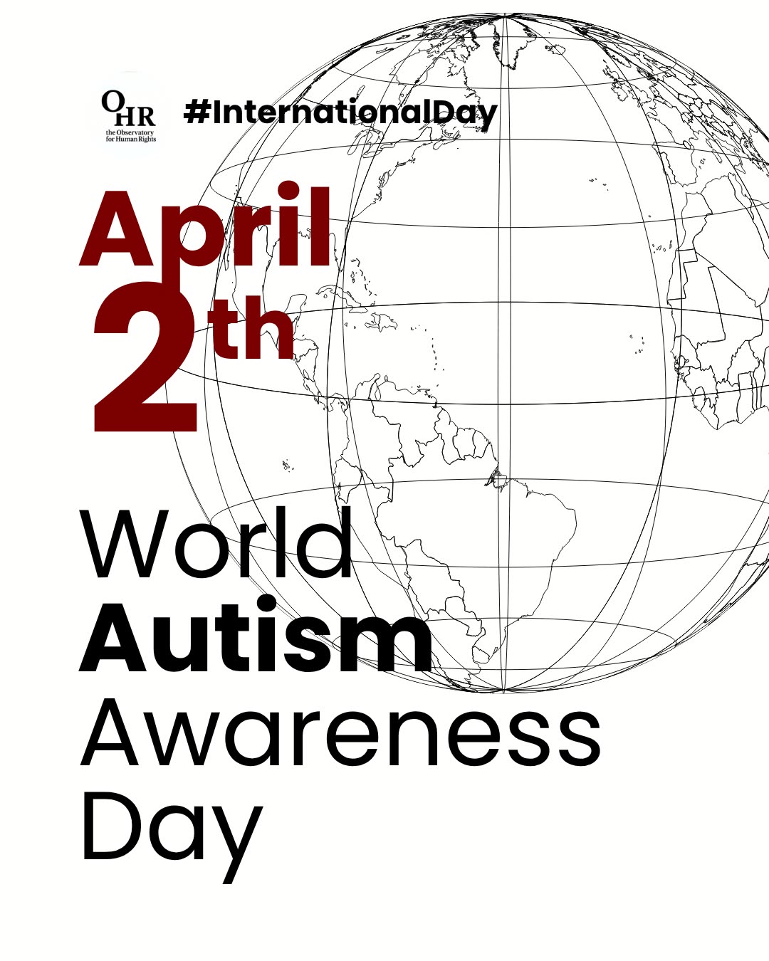 Autistic people are not “to be fixed”, they are to be respected, included, and heard.
Today is about more than awareness. It is about rights. The right to education, to work, to dignity, to participation in society without discrimination. Yet, stigma and exclusion still shape everyday realities for millions.
Neurodiversity challenges the idea that there is only one “normal.” And human rights demand that difference is not punished, but protected.
👉 Inclusion is not charity, it is a legal and moral obligation.
#ohr #theobservatoryforhumanrights #humanrights