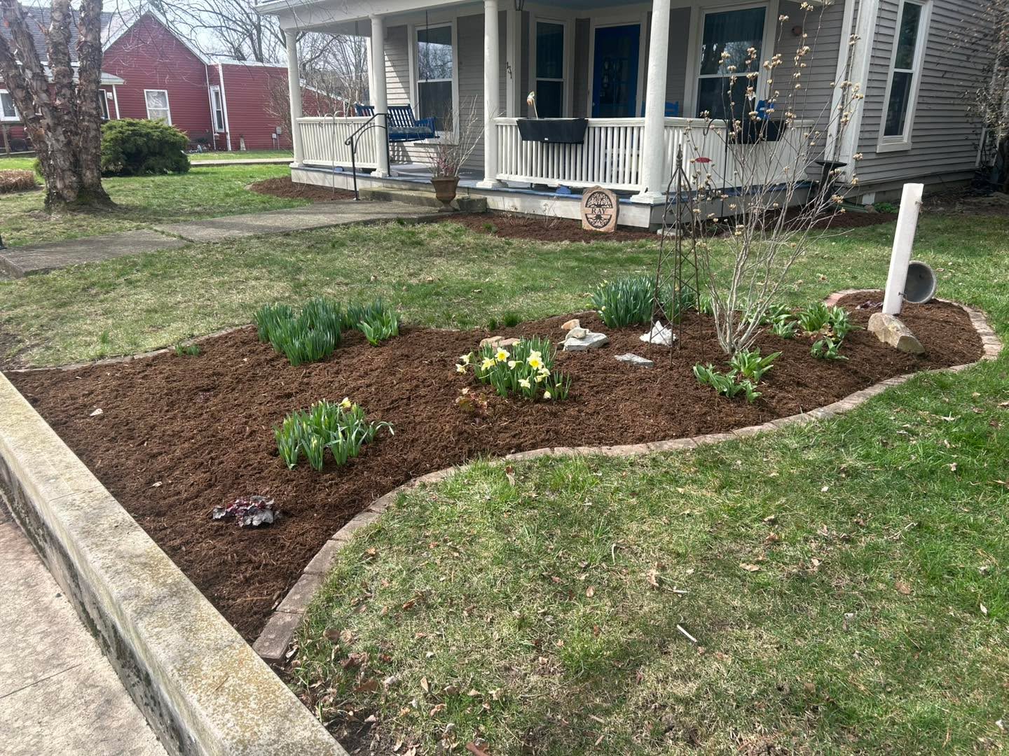 More clean ups….more mulch! #normanlawnllc #mulchseason #landscaping