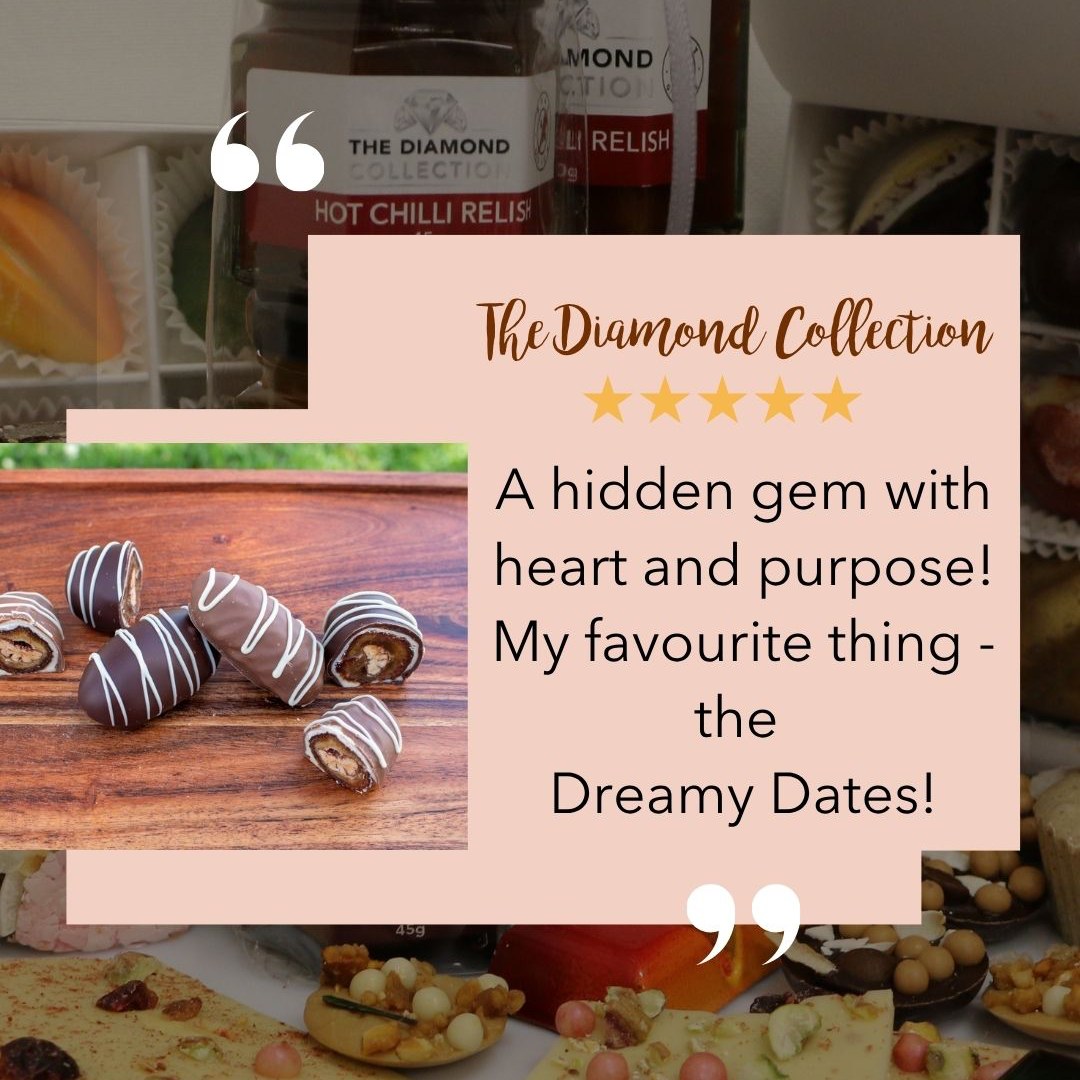 Customer reviews aren't just "nice to have" for The Diamond Collection - they are powerful! They carry weight in a way that marketing alone never can. Reviews aren't just words - they're lived experiences that reflect the heart behind every product! So thank you to our valued customers for taking the time to review our products. We appreciate each and every one of you!