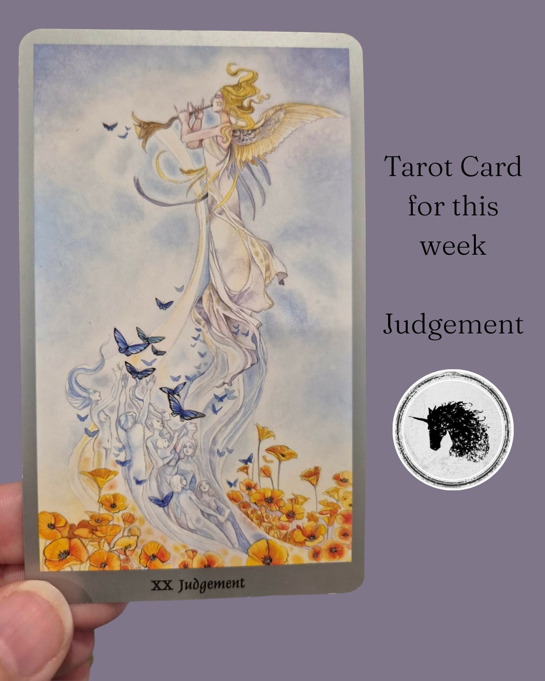 A Tarot card for the week.
My intention with these readings is to provide a micro look at the energies as they play out through the week - to be a conversation, a discussion rather than a one way channel - the weekly reading may be applied to interactions you have through the week; with others and with yourself, situations that you may find yourself in, people and relationships, internal feelings and hesitations.
May these readings be used to give you something to call on, reflect on, be aware of and then apply it in your own way to your own circumstance.
Feel free to add your own interpretation in the comments below too - let's make it a space of shared knowledge.
The first card I pulled for this week was Judgement.
Which is interesting as a part of this card's meaning is about learning from past experiences (whether this be your own or from others who have been through it) it has a collective reflective vibe to me.
There is an awakening of truth with this card, something is being brought into your awareness.
This is the card right before The World (the final card in the Major Arcana) this is the moment where the Fool looks back on his journey and notices; patterns, choices, lessons and then decides... what do I want to do now? What made sense? Who am I? Who do I want to be?
Pay attention to what feels louder than usual;
- Conversations that trigger a deeper awareness
- Repeating thoughts and themes
- Situations where you feel called out or called forward
You may notice people around you are having genuine 'wake-up' moments, there is deeper truths shared (or exposed), emotional releases from old patterns, forgiveness and closure to tense situations.
Use the energy of the Judgement card this week to release yourself of old thought patterns, to reflect with love on what you have been through, to acknowledge any 'old' versions of yourself that you are ready to move on without, any patterns where you are still playing out an old story of self.
Remember the Judgement is not happening TO you, the awareness is arising within you - and then you get to CHOOSE.
Love to hear your thoughts and ideas x
Tracy-Lee 🦄