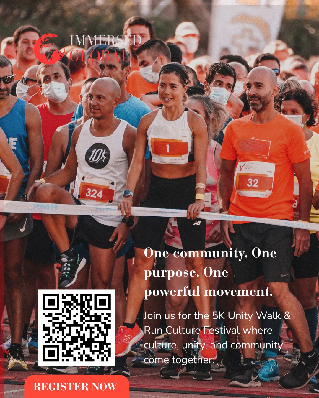 REGISTER 👉🏾 immersedglobal.net/unitywalk
*link in bio*
•
Join us for the 5K Unity Walk & Run Culture Festival. This is more than just a walk or run. It’s a chance to connect, celebrate diversity, and support opportunities that empower young people.
🏃 Walk or run
🌎 Celebrate culture
🤝 Be part of something meaningful
🔗 Register today and join the movement.
📣 Share with friends and family
#UnityWalk #CommunityUnity #CultureFestival #ImmersedGlobal #DMVEvents