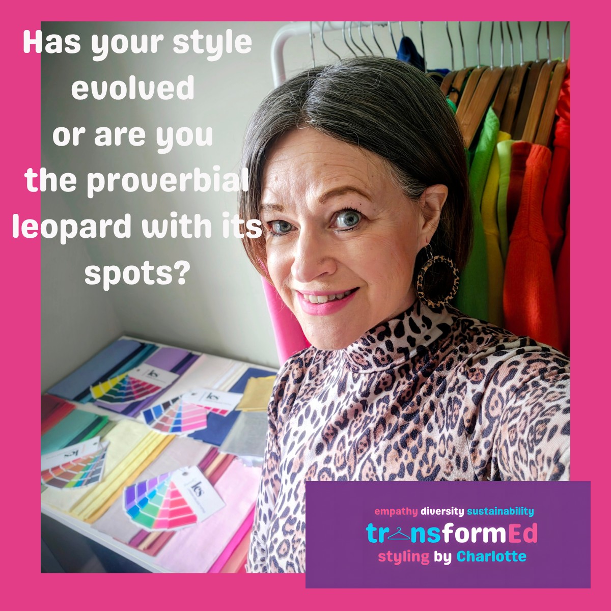 Has your style changed and evolved or are you the proverbial leopard with its spots?
Many of us carry on with the same styles not because they bring us joy and self-confidence (an excellent reason for sticking to a certain style). Instead, it's because we've lost track of who we are style-wise or we've changed physically or changed our lifestyle but our style hasn't caught up.
As a stylist, I love to help clients develop a style which reflects their personality, lifestyle and sense of body confidence so that what they wear does bring them joy and give them confidence.
I choose not to wear my hair with its natural curls these days, but I'd definitely wear the shoes in the photo of me from the 1970s!
#personalstylisthull #styletips #personalstylistscarborough #leopardprint