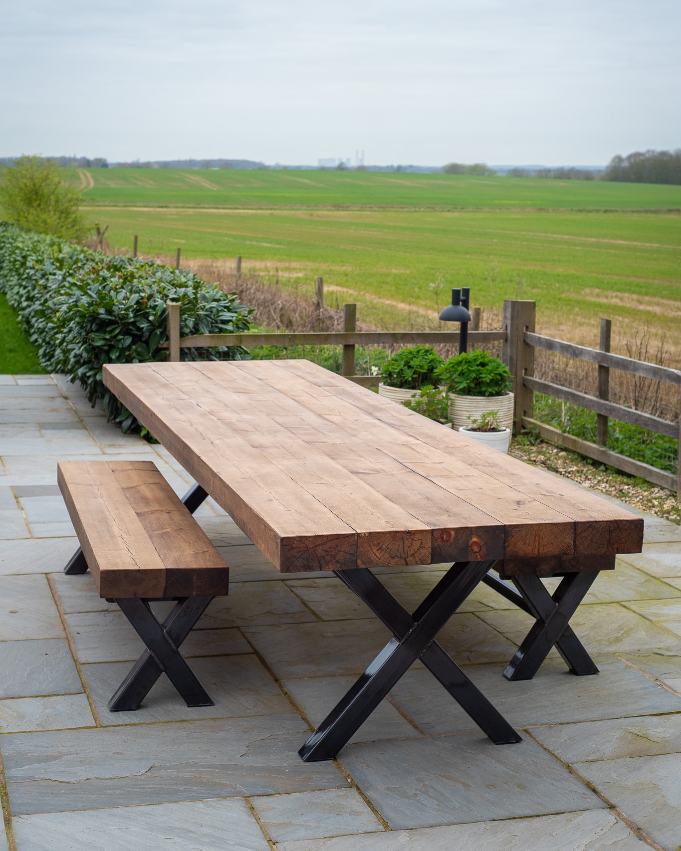 A striking dark oak sleeper table, handcrafted by us with care and delivered to its new home.
.
.
Last chance to save! Get 7.5% off your order during this Easter Holiday. Offer ends Easter Monday.
.
.
#sleepertable #darkoak #bespokefurniture #sheffield