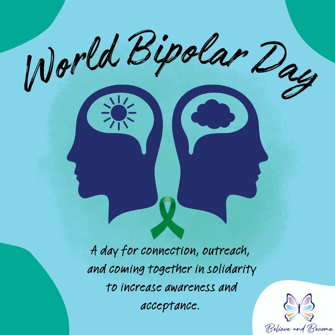 Today is World Bipolar Day, recognised each year on March 30.
World Bipolar Day is a day for connection, outreach, and coming together in solidarity to increase awareness, acceptance, and support for people living with bipolar disorder.
Bipolar disorder is a lifelong mental health condition that involves significant shifts in mood, energy, and activity levels. While these experiences can be challenging, many people living with bipolar disorder lead meaningful and fulfilling lives with the right support, treatment, and understanding.
Days like today remind us of the importance of reducing stigma, encouraging open conversations, and creating communities where people feel supported.
Today is a chance to learn more, listen, and stand in solidarity with those with lived experience. 💚
Learn more about World Bipolar Day here:
https://www.bipolaraustralia.org.au/world-bipolar-day
#WorldBipolarDay
