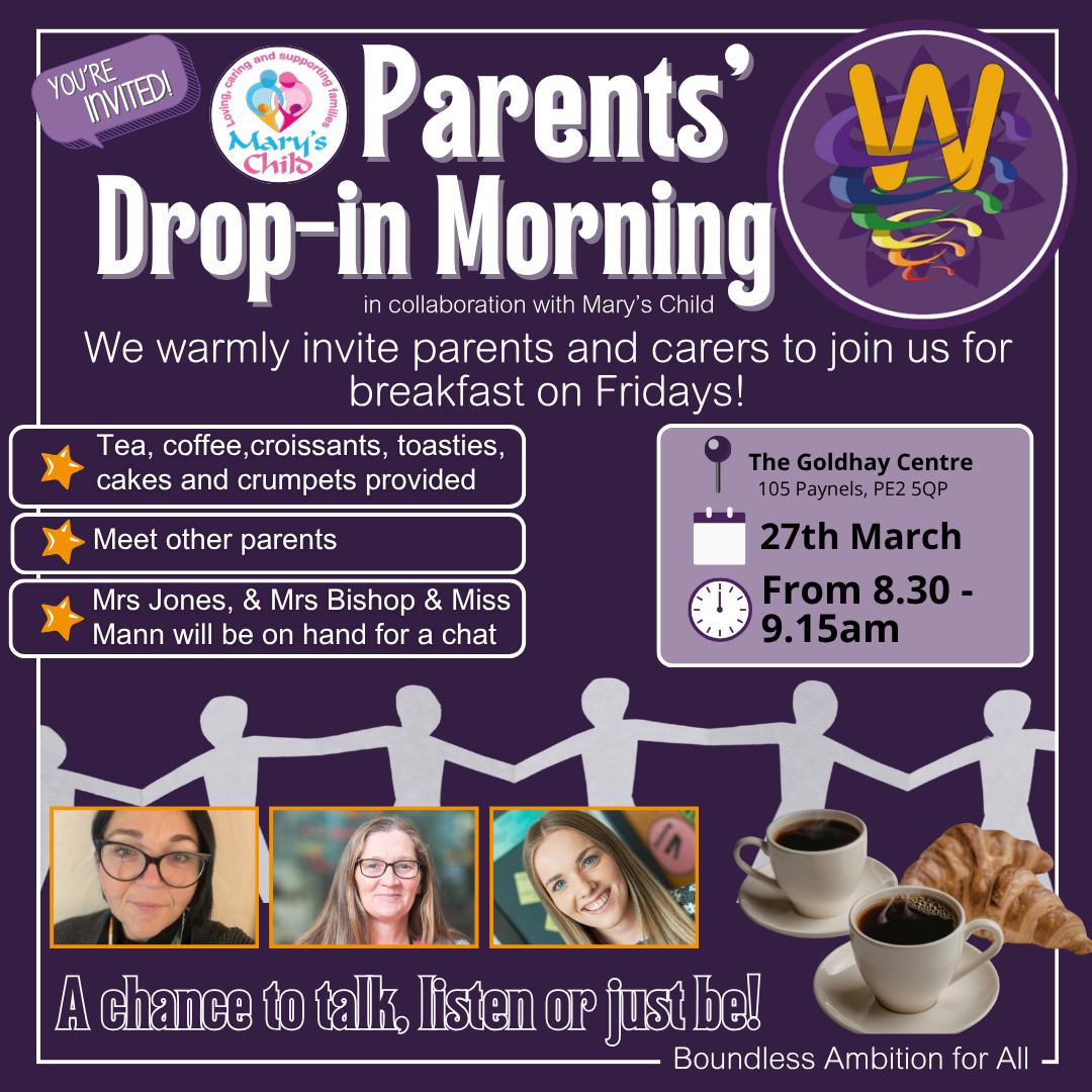 #winyates #dropinmorning #schoolcommunity #breakfast #ortongoldhay