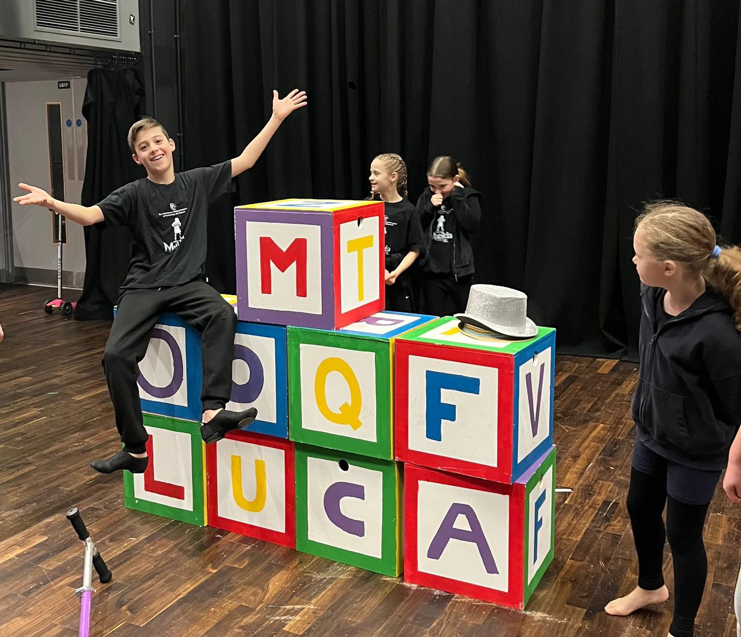 Show Day! ♥️🩷🩵💙
Break a leg everyone- we can’t wait for you all to see it!