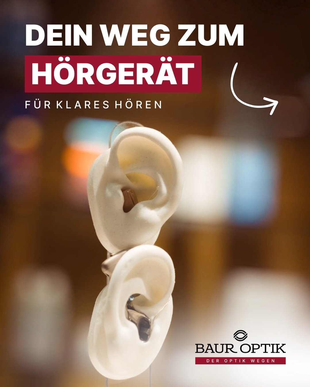 Dein Weg zum Hörgerät 👂✨
Vom ersten Hörtest bis zur perfekten Anpassung:
Wir begleiten dich Schritt für Schritt zu deinem passenden Hörgerät✅
1️⃣ Hörtest - In einem persönlichen Gespräch klären wir deine Hörbedürfnisse und führen eine moderne Höranalyse durch.
2️⃣ Hörgerät probetragen - Du testest verschiedene Hörsysteme im Alltag – vom unauffälligen Im-Ohr-Gerät bis zum smarten Bluetooth-Modell.
3️⃣ Hörgerät auswählen - Nach der Testphase besprechen wir gemeinsam deine Eindrücke und wählen das Hörsystem, das am besten zu dir passt – inklusive individueller Feineinstellung.
👉 Jetzt Termin vereinbaren in 📍Donauwörth, Wertingen oder Rain
➡️ www.bauroptik.de/termin-buchen (Link in Bio 🔗)
#bauroptik #hörgerät #Beratung #optiker #akustiker