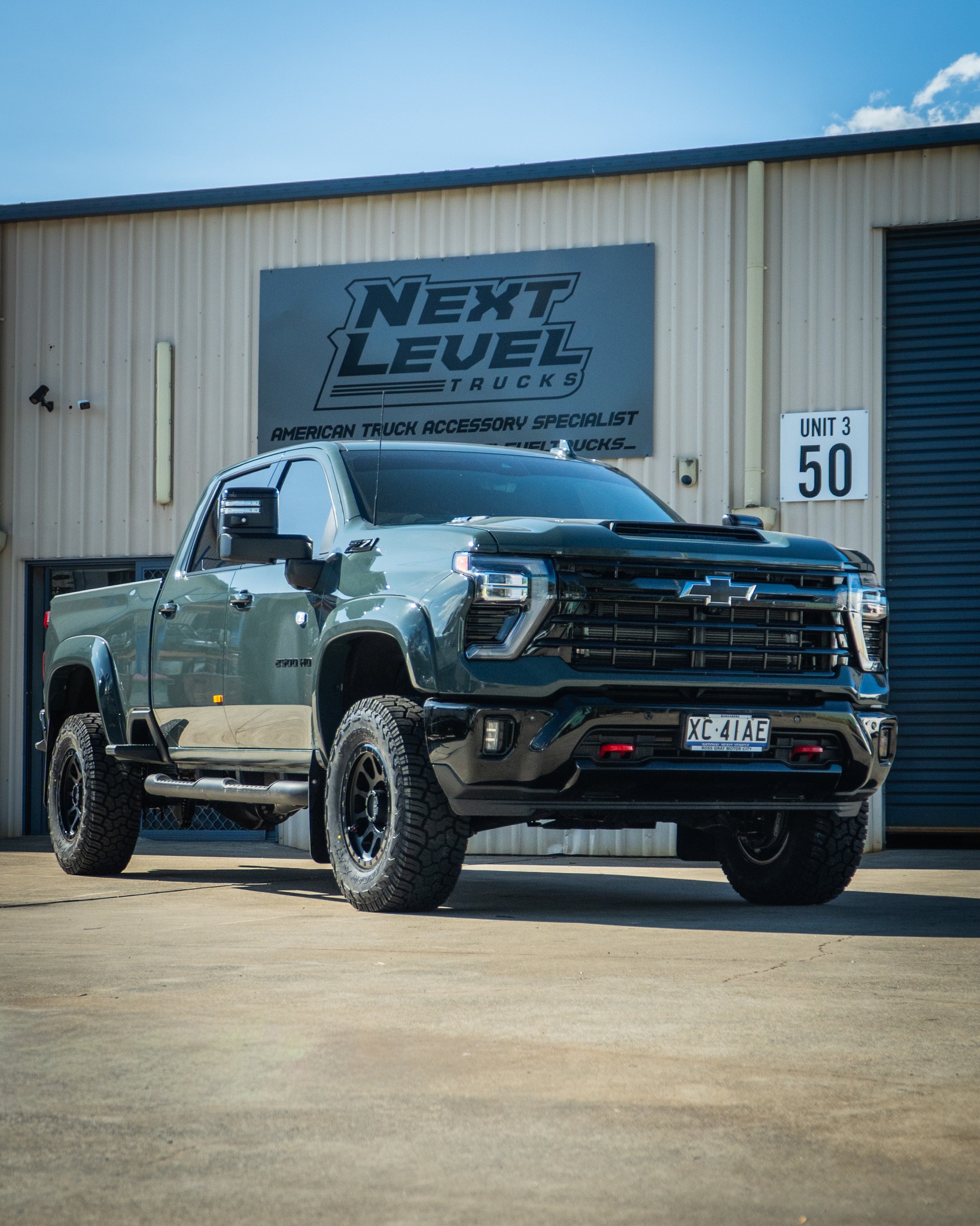 Our most POPULAR setup, and this is why.
With many years under our belt of working on vehicles, touring the country full time and now specialising in American Trucks, we now know what is the most important factors that makes these American trucks ride right.
If you're wanting reliability, excellent height for clearance and driving comfortability, the 3" Fox 2.5 DSC kit by BDS is out starting point. This allows us to also increase your GVM up to that 5500kg that gets you across the line in multiple ways. We also pair this up with the Method 305's and Yokohama Geolander AT's.
There's a number of other extra's that we've fitted to this vehicle that are a must, such as Apex Valves, Boss Airbags, Light reconnect and Gen Y Hitch. And the suspensions, wheel and tyre combo and these added extra's makes this setup our most popular go to build.