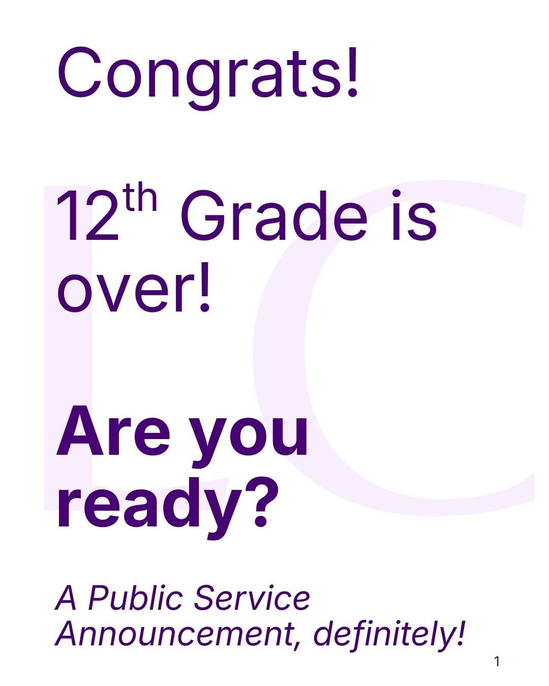 Two years of gruelling efforts are coming to a close.
Exams? Done
Boards? Cleared
College Prep?
College choice
Stream choice
Extracurriculars
Actual skills
There are way too many things to consider...
...if you do nothing right now!
3 months
Crash Course
You’re set for college, totally!
Here’s how we’re doing it!
#grade11 #grade12 #science
