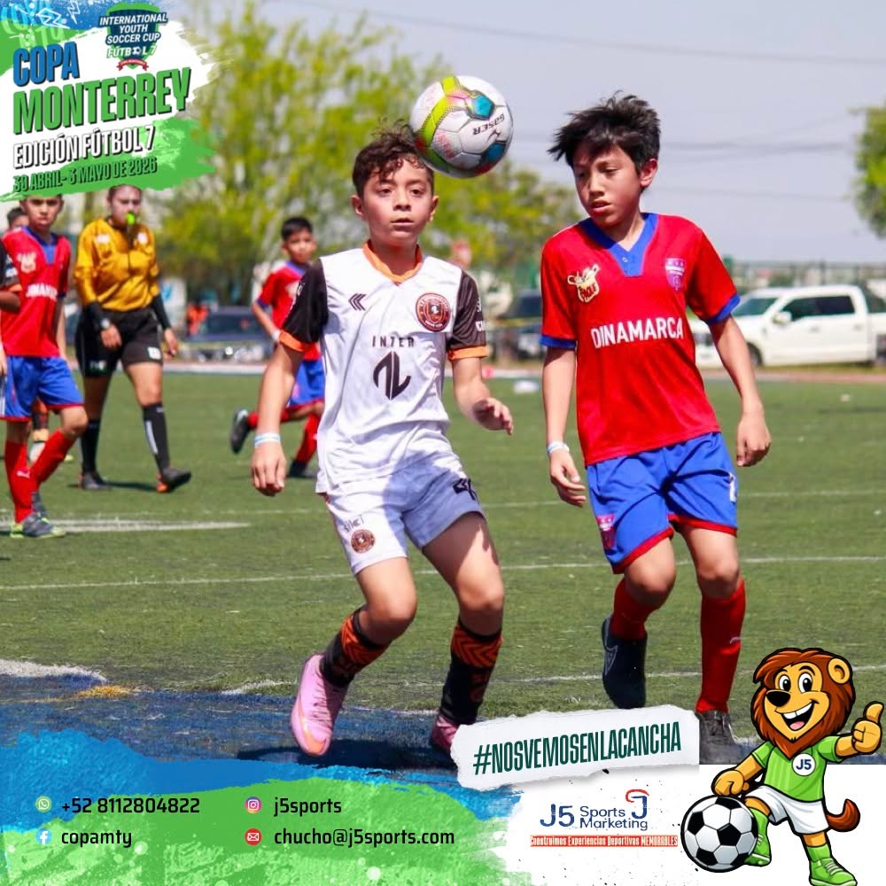🏆 El nivel se demuestra en la cancha #CopaMonterrey
Inscribe a tus equipos ahora 👉 https://cutt.ly/CopaMtyF7
#NosVemosEnLaCancha