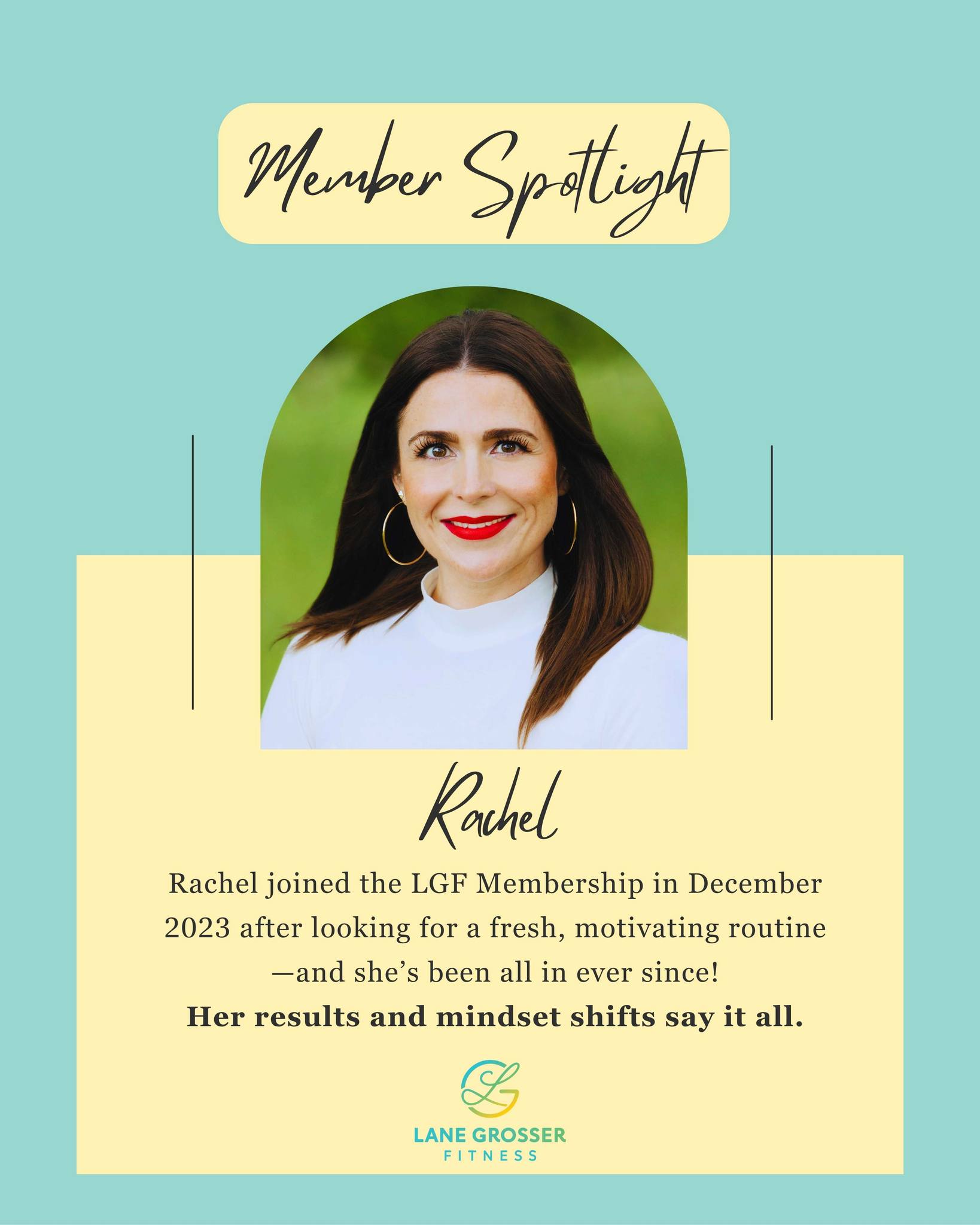 I want to share Rachel with you 💛
She has a full life, a lot on her plate — and like so many women, she just wanted to feel better in her body again.
Not overwhelmed.
Not starting over every week.
Just… consistent.
And that’s what shifted.
✨ she started showing up regularly
✨ she felt stronger in her body
✨ her confidence grew
✨ and it finally started to feel sustainable
Not because she was doing more…
but because she had a plan that actually worked for her.
This is the kind of work we’ve been doing inside Built to Last —
building strength, consistency, and a deeper connection to your body.
And it’s exactly what we’ll continue (and refine even more) inside Loving My Spring Sculpt 🌿
I’m really proud of her. And of all the women doing this work 💛
Lane
If you’ve been wanting this too, Spring Sculpt is open with just a few spots left. We kick off this Sunday, March 29 with your first class on Monday. 💛
👉 Learn More about Loving My Spring Sculpt 4-Week Program here: www.lanegrosserfitness.com/fitnesschallenge
*Link in bio